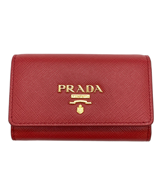 [Pre-owned] PRADA Saffiano card case 1MH027