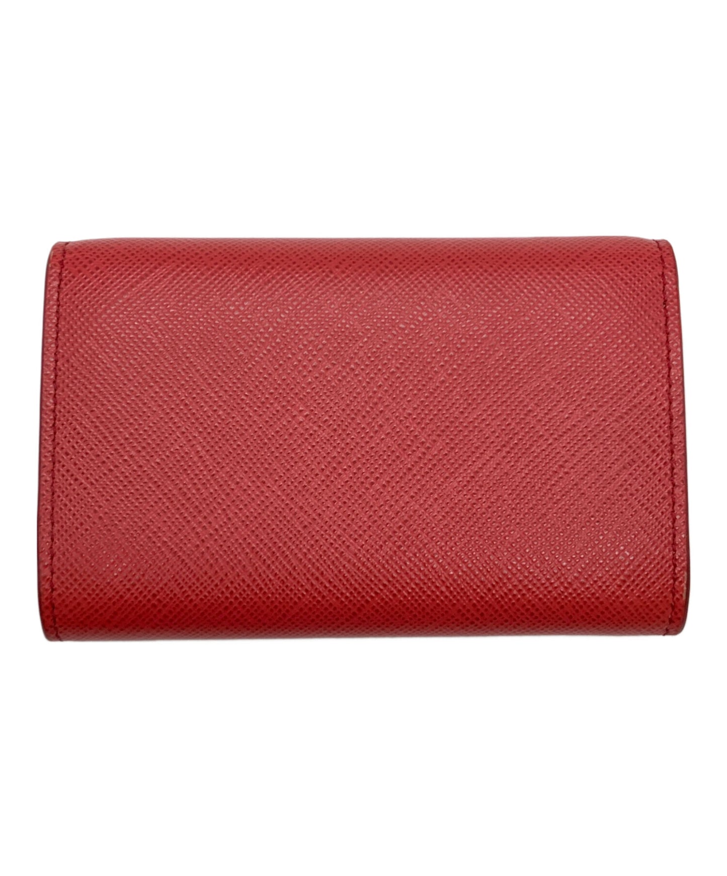 [Pre-owned] PRADA Saffiano card case 1MH027