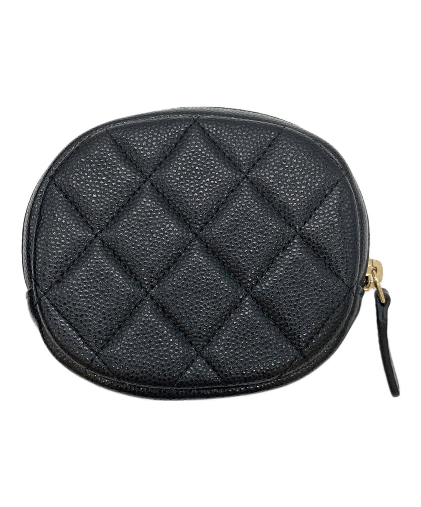 [Pre-owned] CHANEL Matelassé Coin Case AP0217.