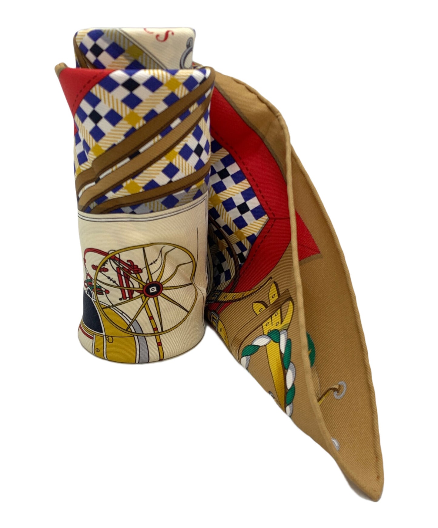 [Pre-owned] HERMES silk scarf