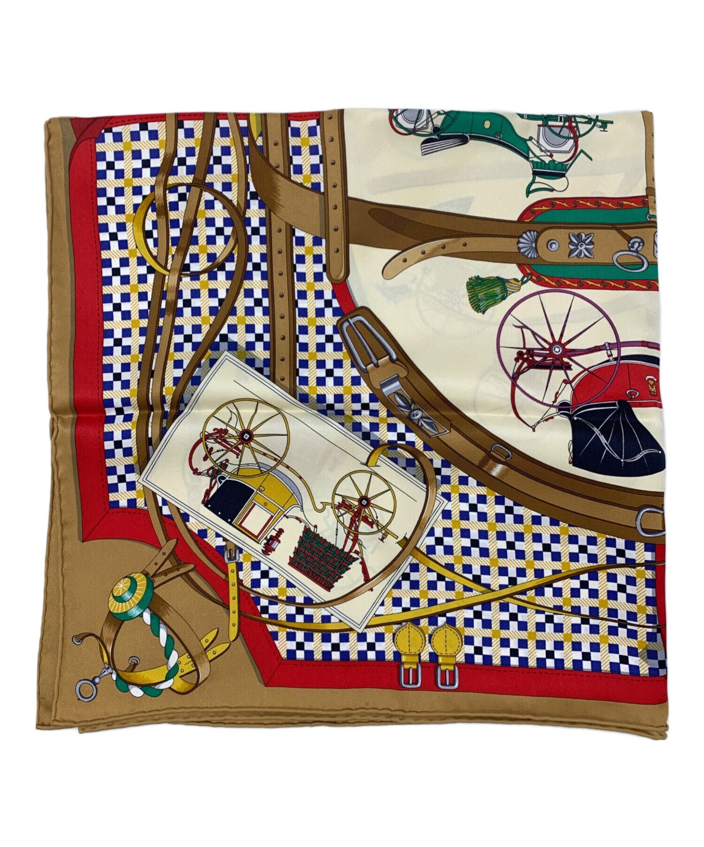 [Pre-owned] HERMES silk scarf