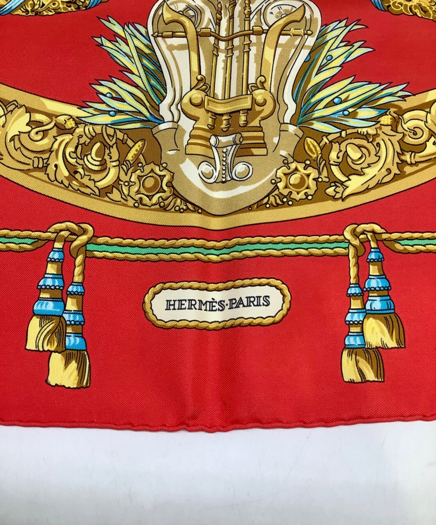 [Pre-owned] HERMES Silk scarf Charles Garnier tribute