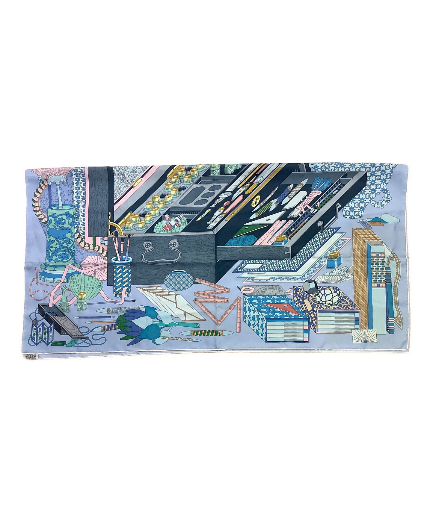 [Pre-owned] HERMES Carré 90 Les tresors d un Artiste