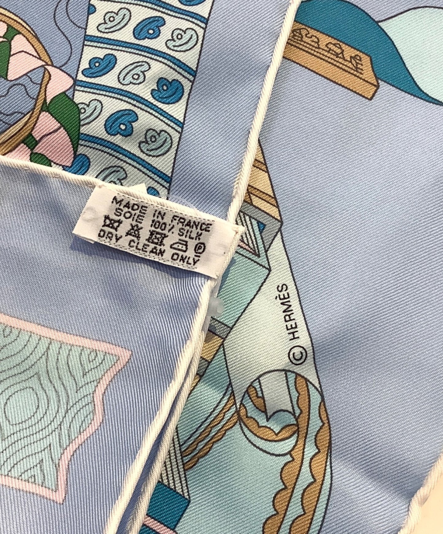 [Pre-owned] HERMES Carré 90 Les tresors d un Artiste