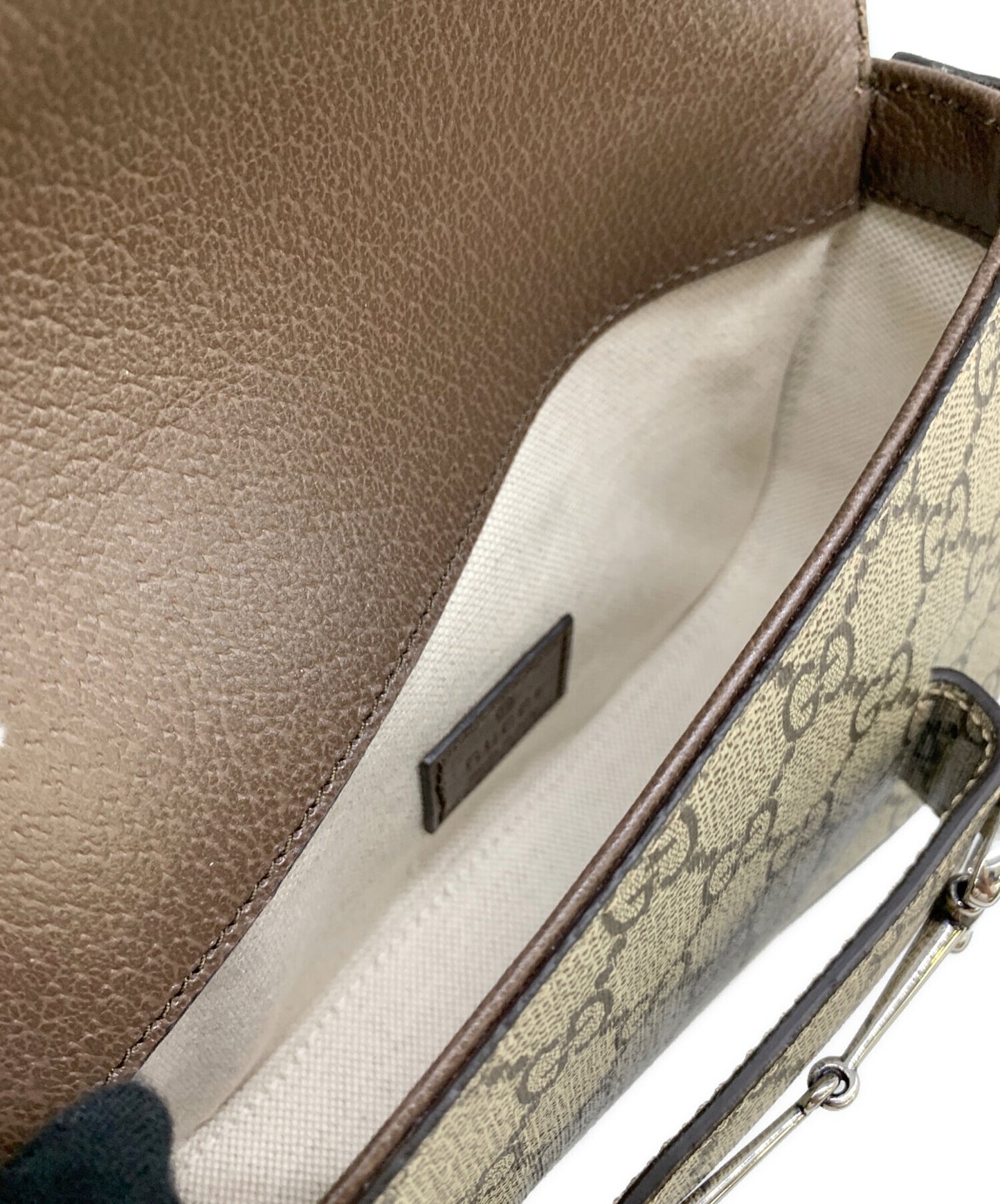 [Pre-owned] GUCCI Horsebit Shoulder Bag 774209