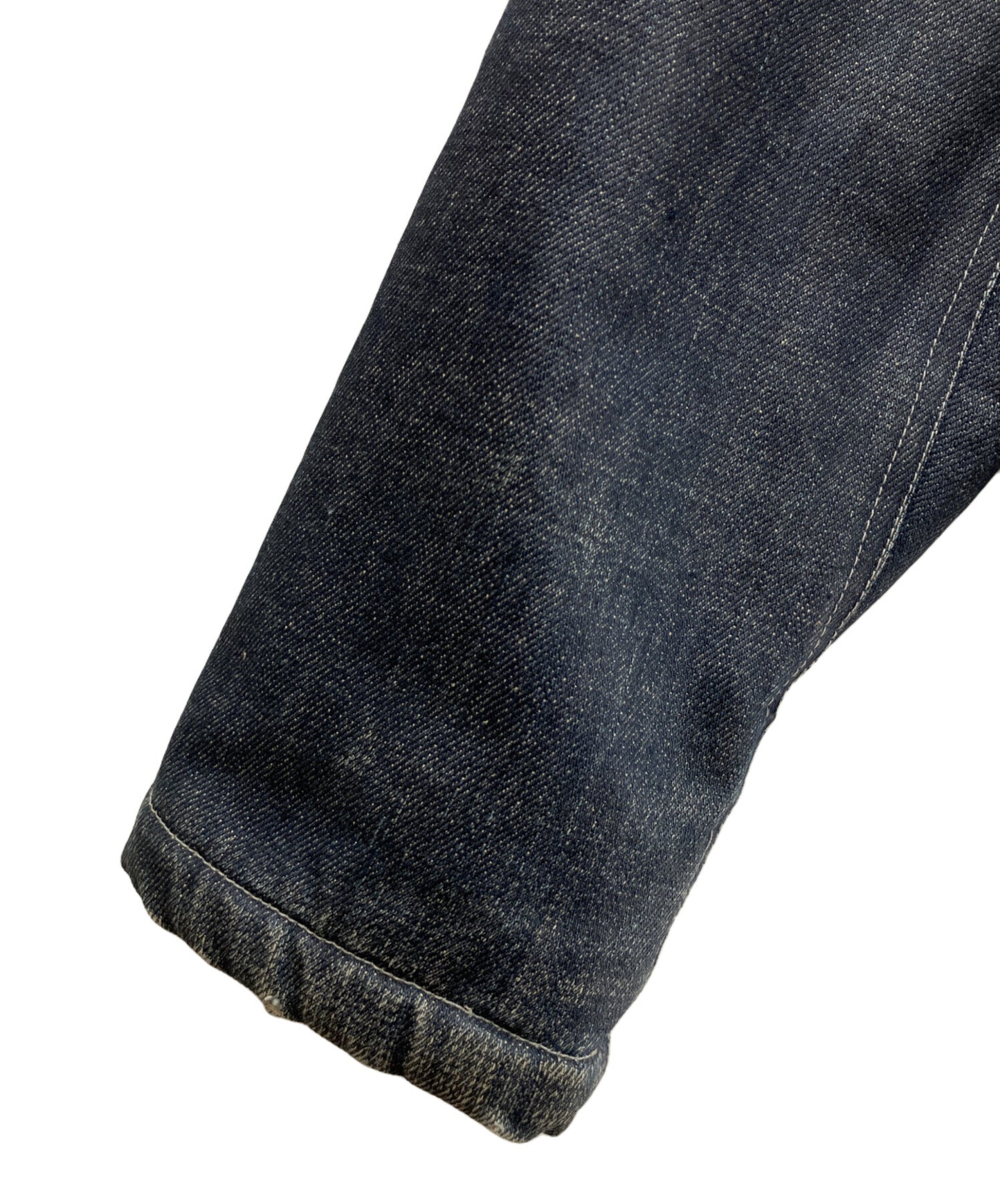 [Pre-owned] Vivienne Westwood Denim Jacket with Fleece Lining 358-49015