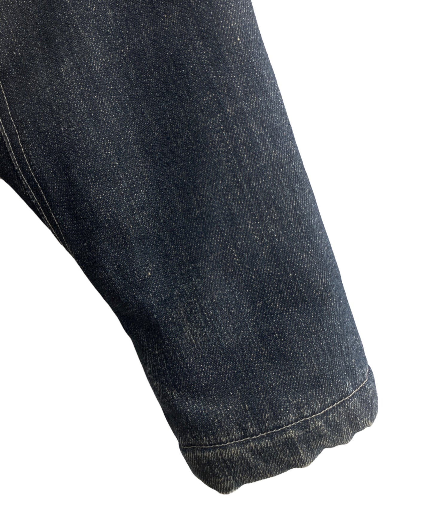 [Pre-owned] Vivienne Westwood Denim Jacket with Fleece Lining 358-49015