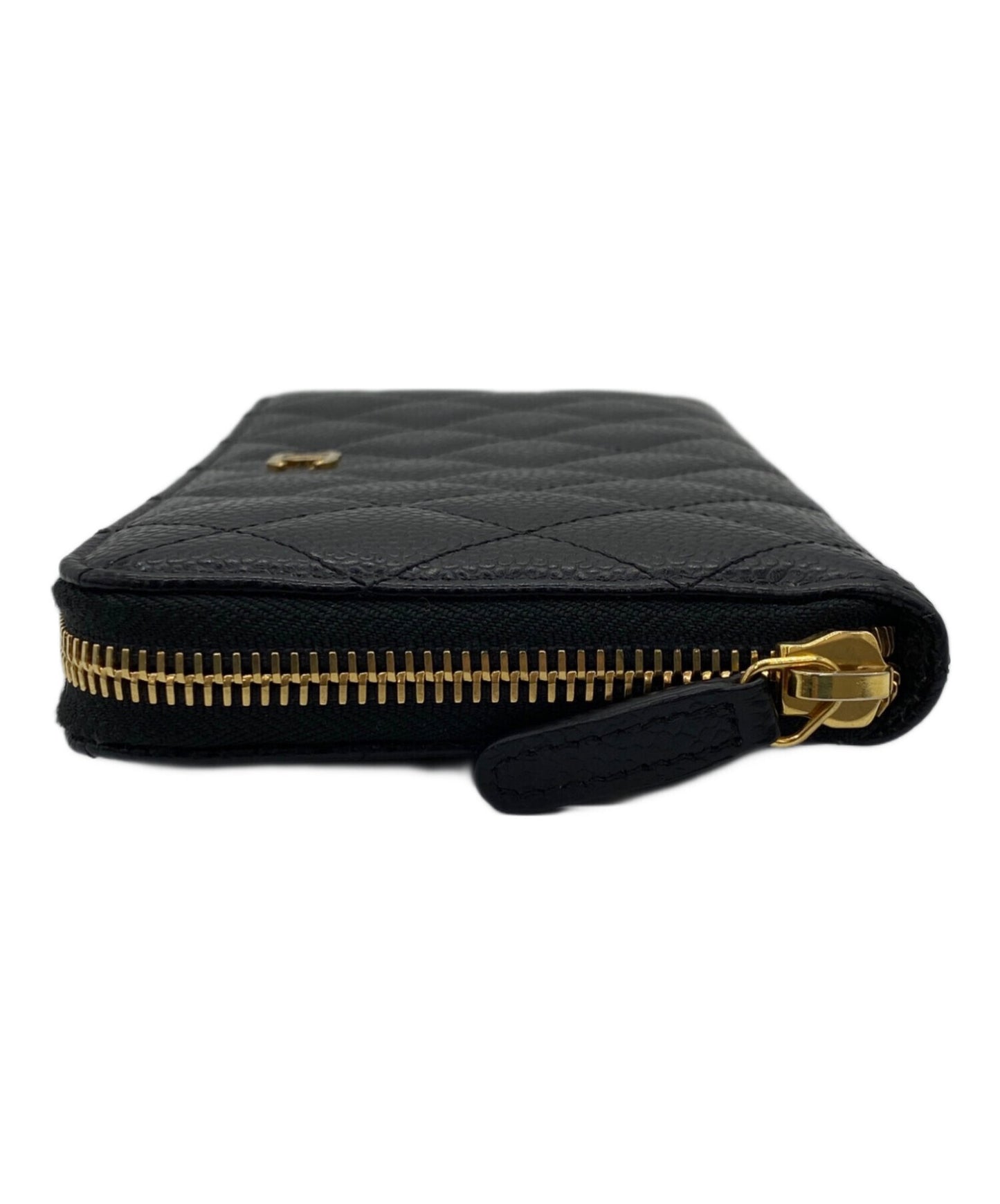 [Pre-owned] CHANEL Round Zipper Long Wallet