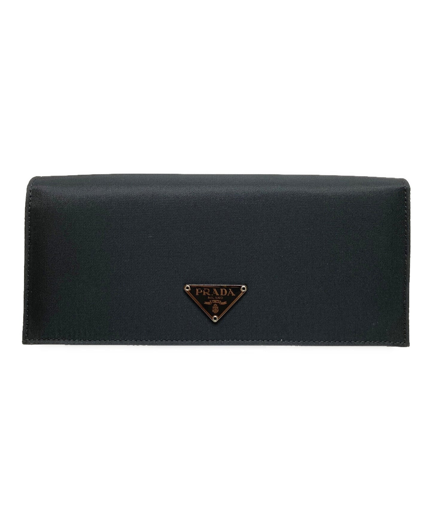 [Pre-owned] PRADA Twin hook nylon wallet M201
