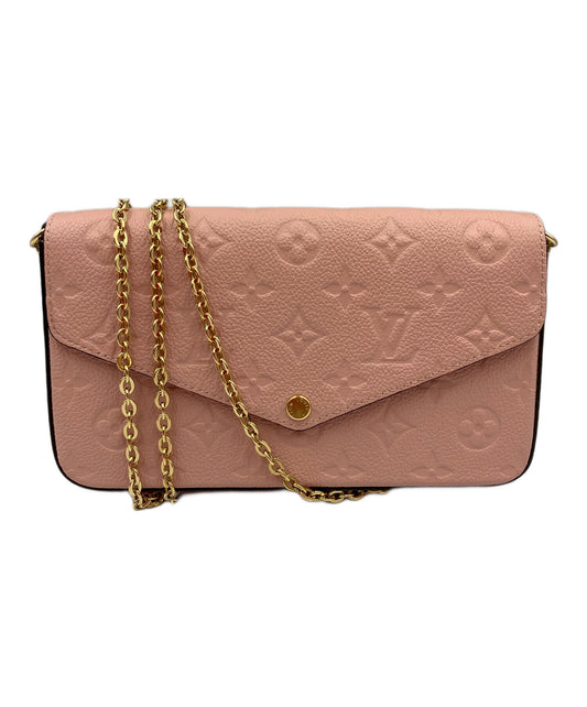 [Pre-owned] LOUIS VUITTON Pochette Felicie Monogram-amplified M82608