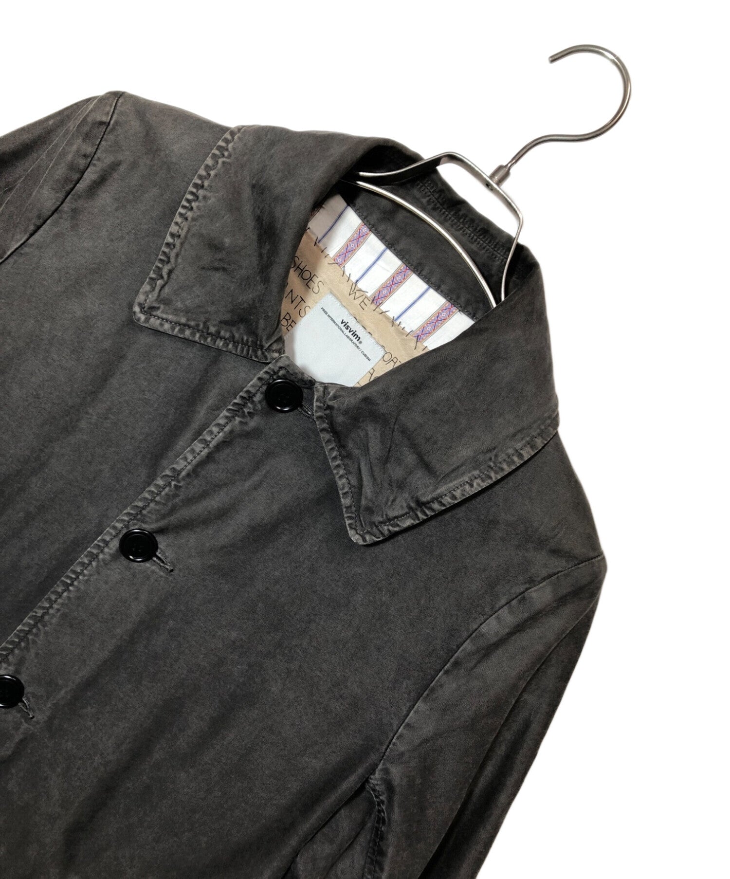visvim HERGE COAT DMGD CHINO カテゴリー 【公式通販】