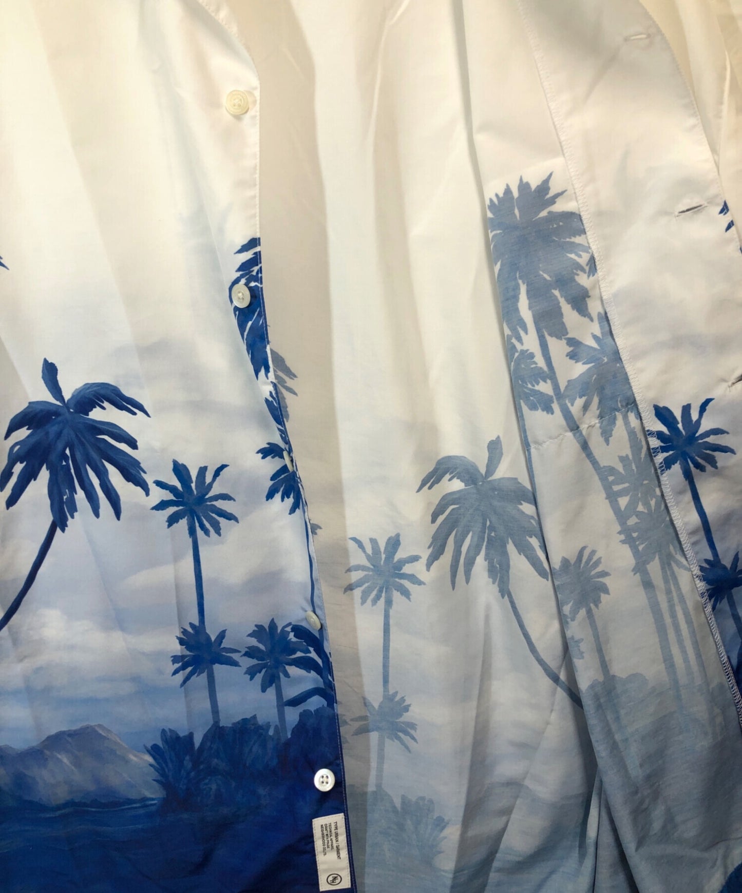 [Pre-owned] NEIGHBORHOOD palm tree hawaiian shirt 241TSNH-SHM07