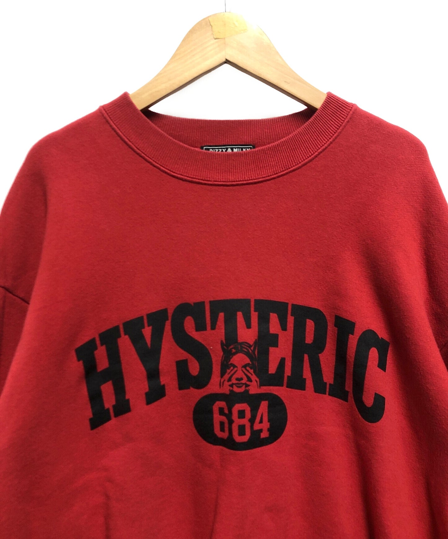 [Pre-owned] Hysteric Glamour EVIL COLLEGE sweatshirt 02241CS02