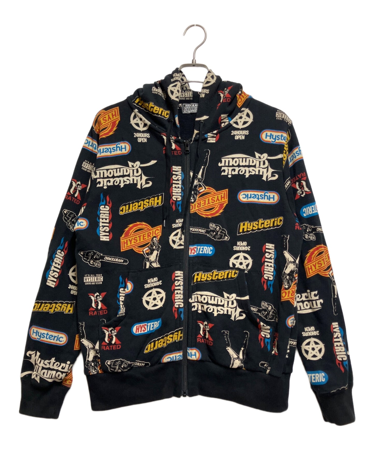 [Pre-owned] Hysteric Glamour zip hoodie 02223CF01