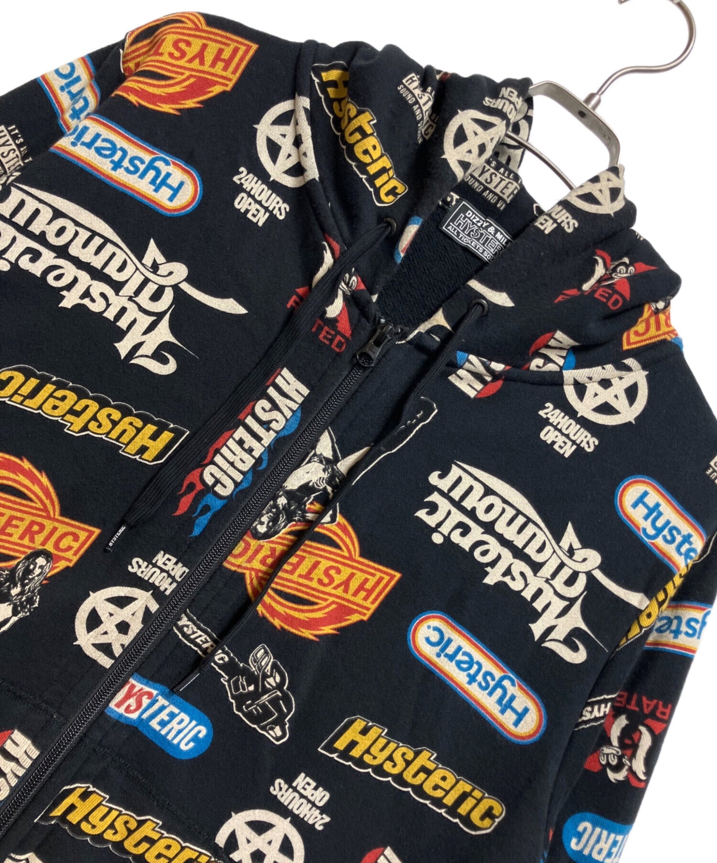 [Pre-owned] Hysteric Glamour zip hoodie 02223CF01