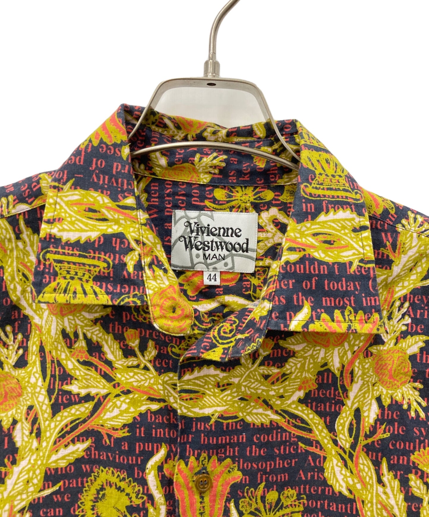 [Pre-owned] Vivienne Westwood man linen shirt VW-WR-73621