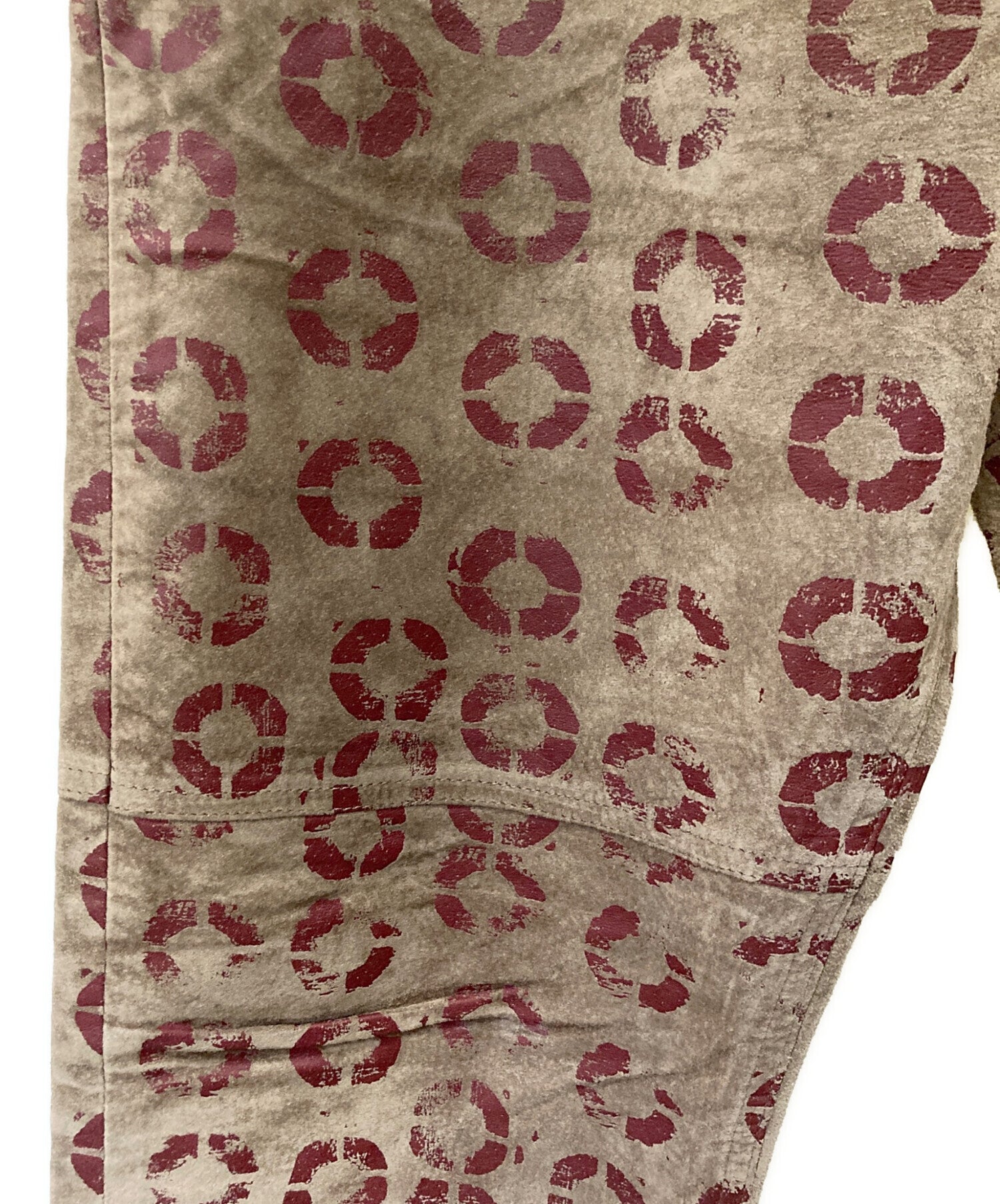 Pre-owned] COMME des GARCONS HOMME PLUS leather pants – Archive