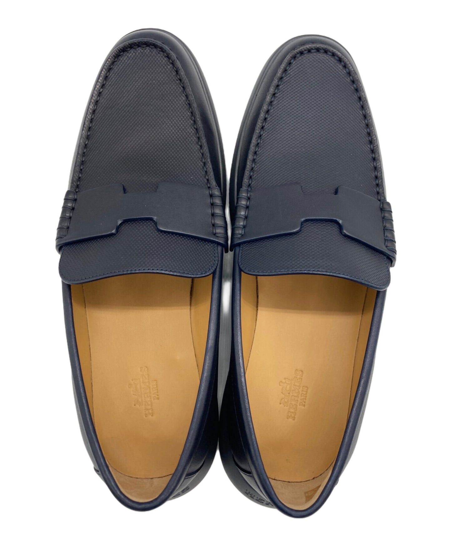 [Pre-owned] HERMES Moccasin-Style Loafers BR212929ZA