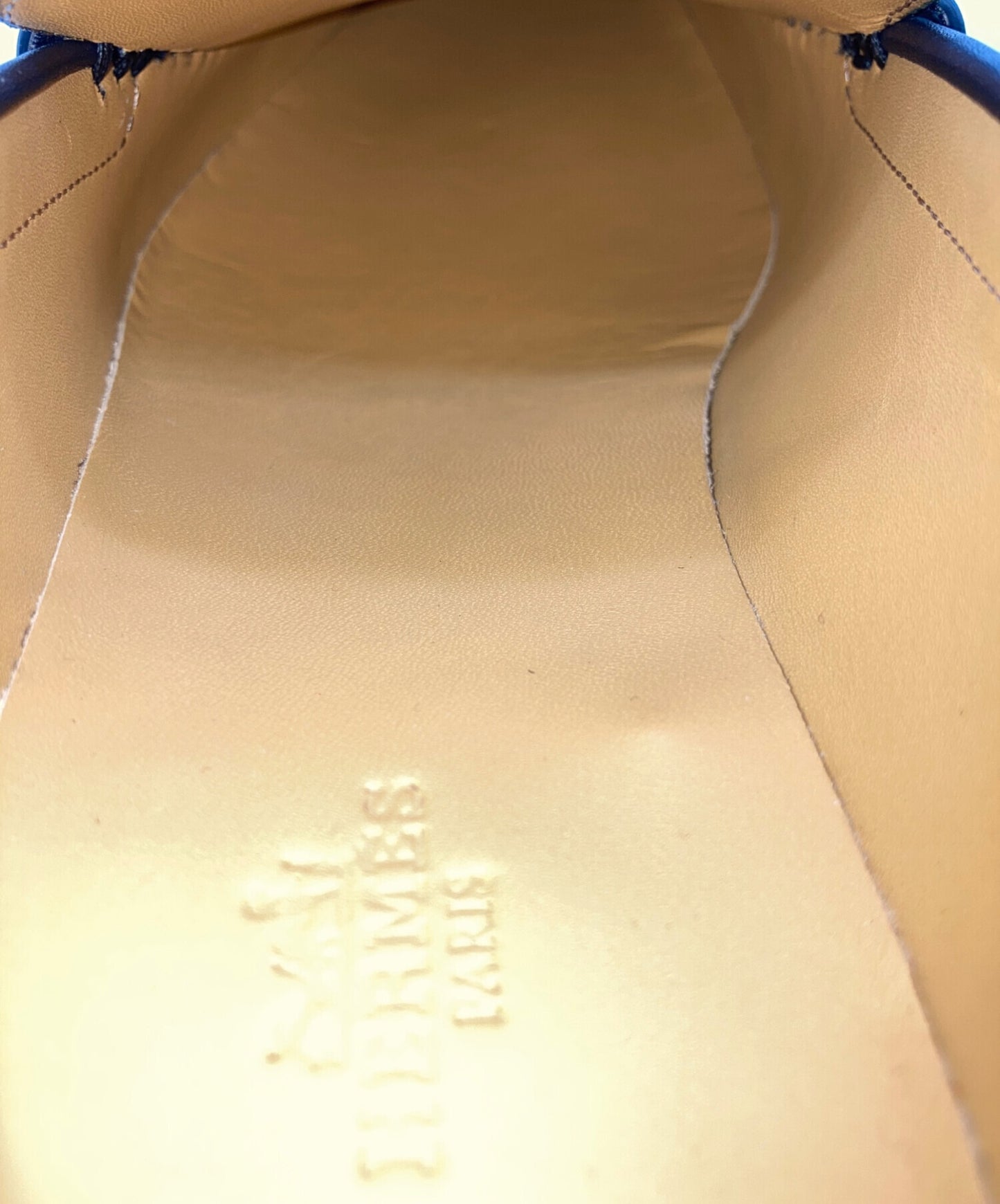 [Pre-owned] HERMES Moccasin-Style Loafers BR212929ZA