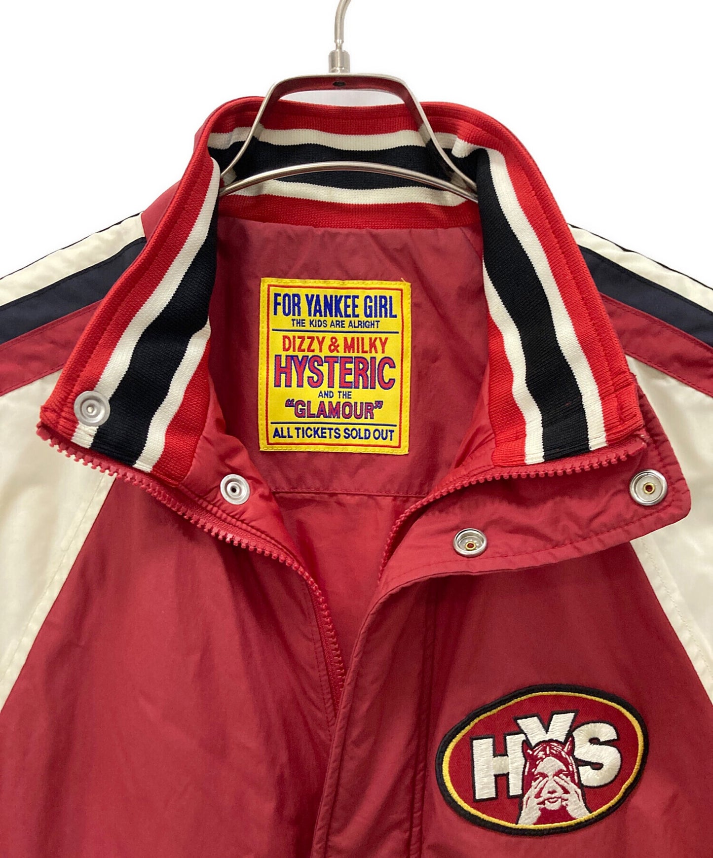 [Pre-owned] Hysteric Glamour EVIL STAR Patch Stand Color Jacket 01243AB03