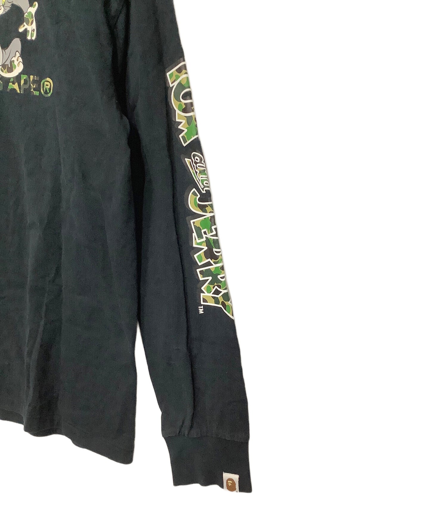 [Pre-owned] A BATHING APE printed cut-and-sew 001lth231911x