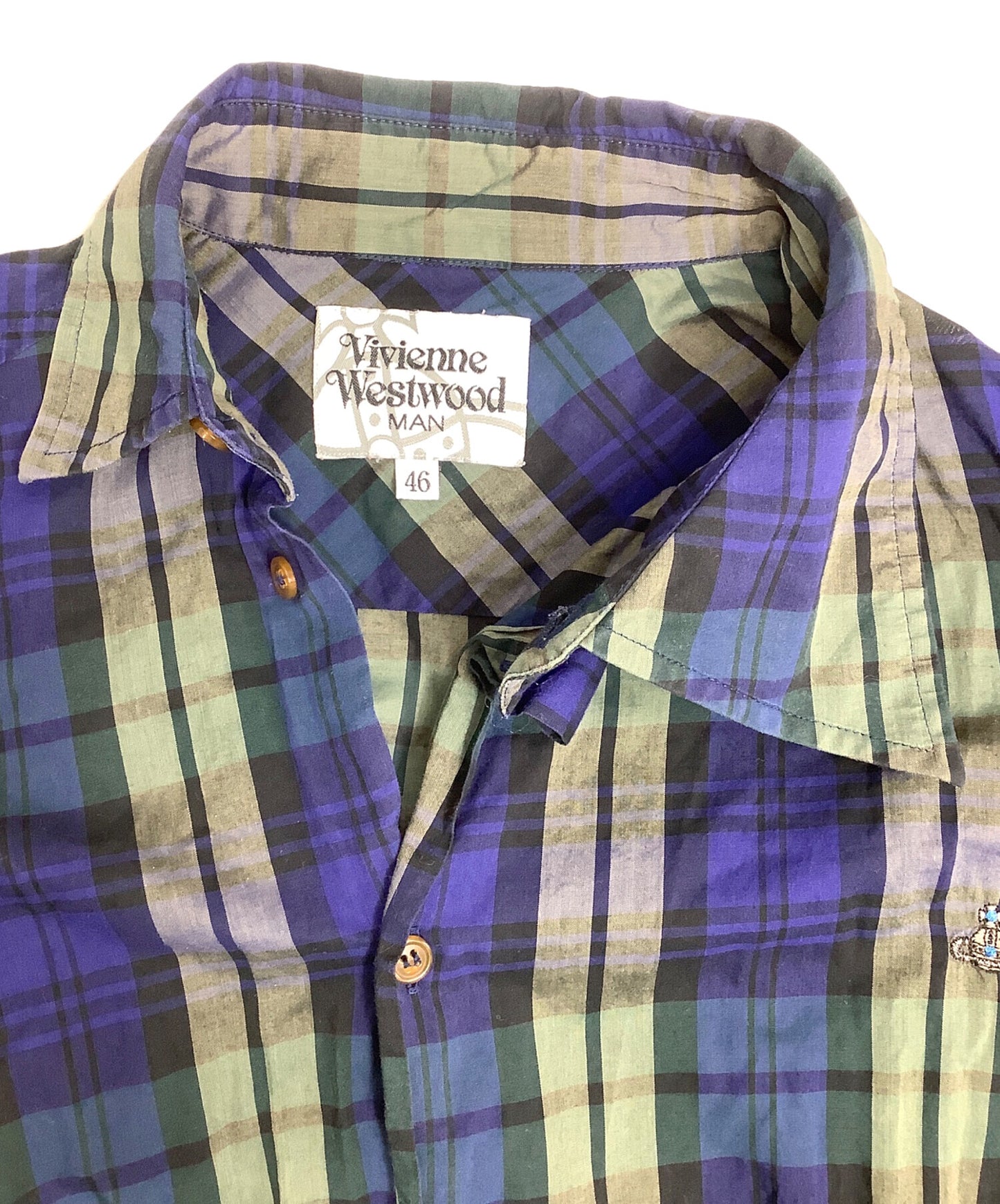 [Pre-owned] Vivienne Westwood man long-sleeved shirt VW-WR-82091