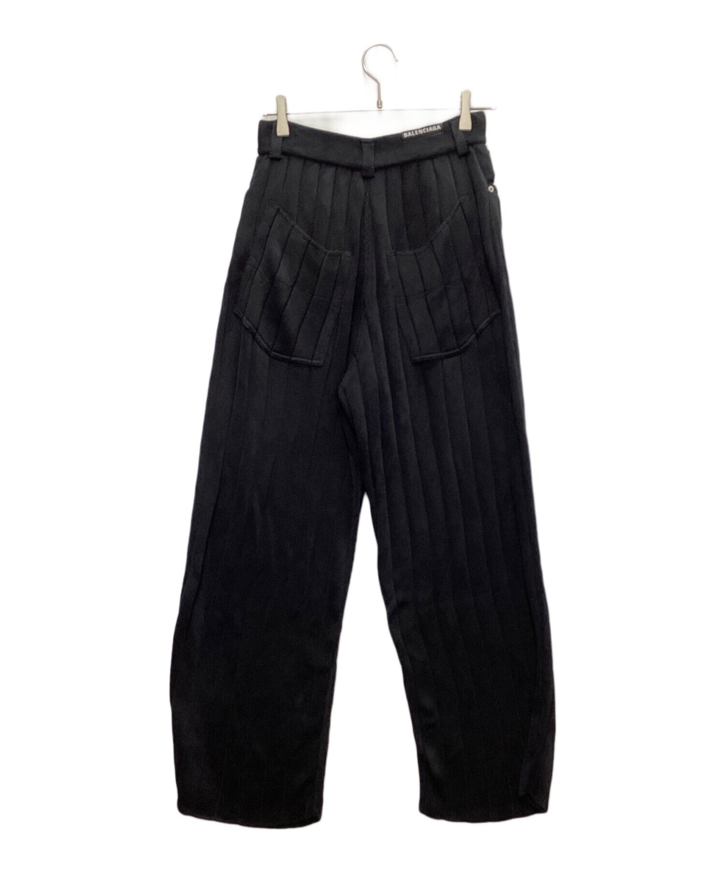 [Pre-owned] BALENCIAGA Easy Knit Wide Pants T2106 1000