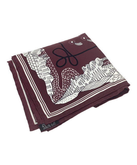 [Pre-owned] HERMES Silk scarf / Carré 55 / "From the canyon to the stars"