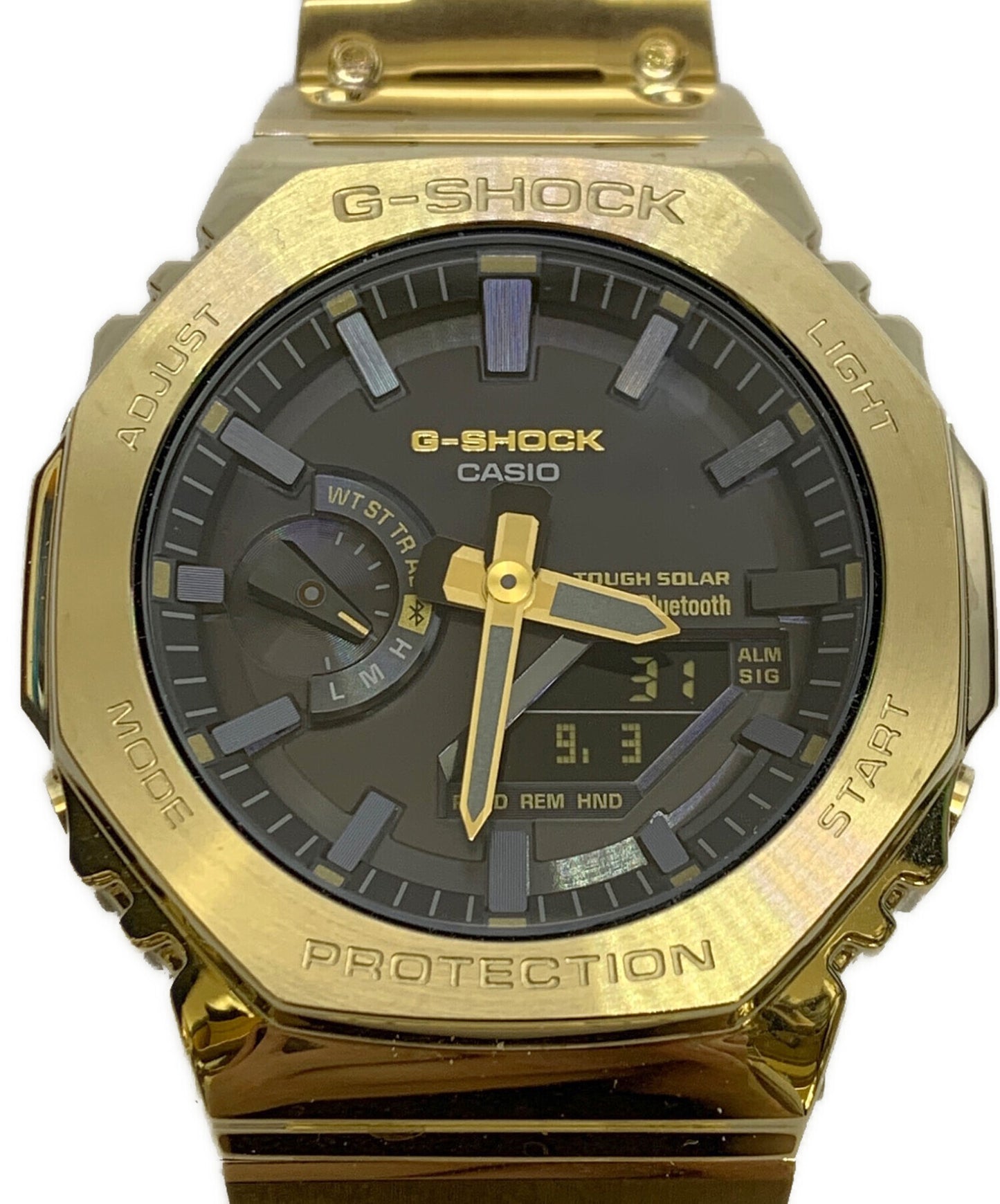 [Pre-owned] CASIO CASIO G-SHOCK Radio-controlled solar-powered wristwatch GM-B2100