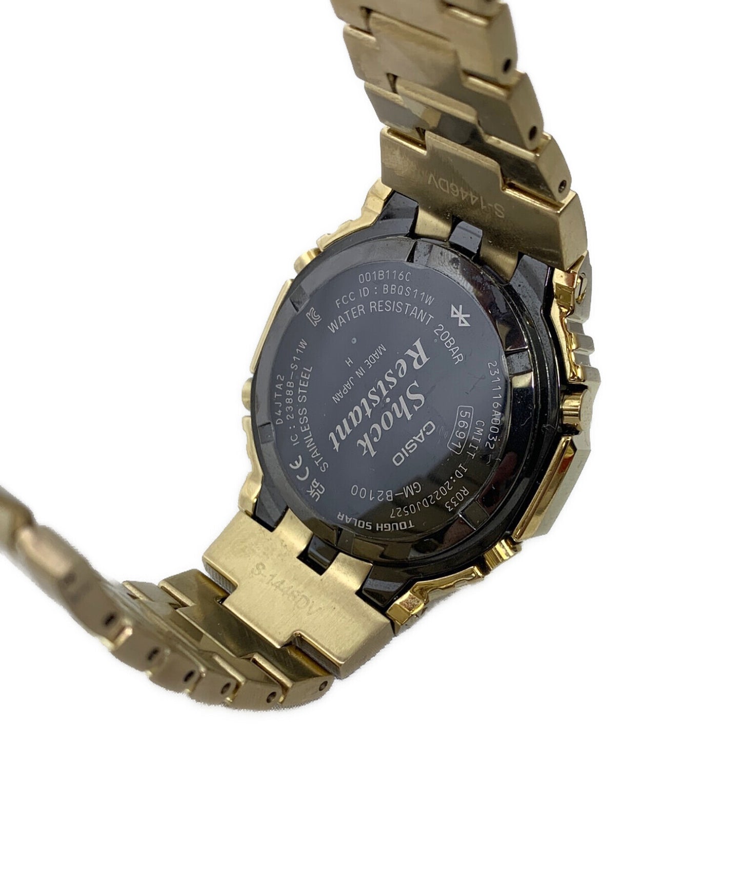 [Pre-owned] CASIO CASIO G-SHOCK Radio-controlled solar-powered wristwatch GM-B2100