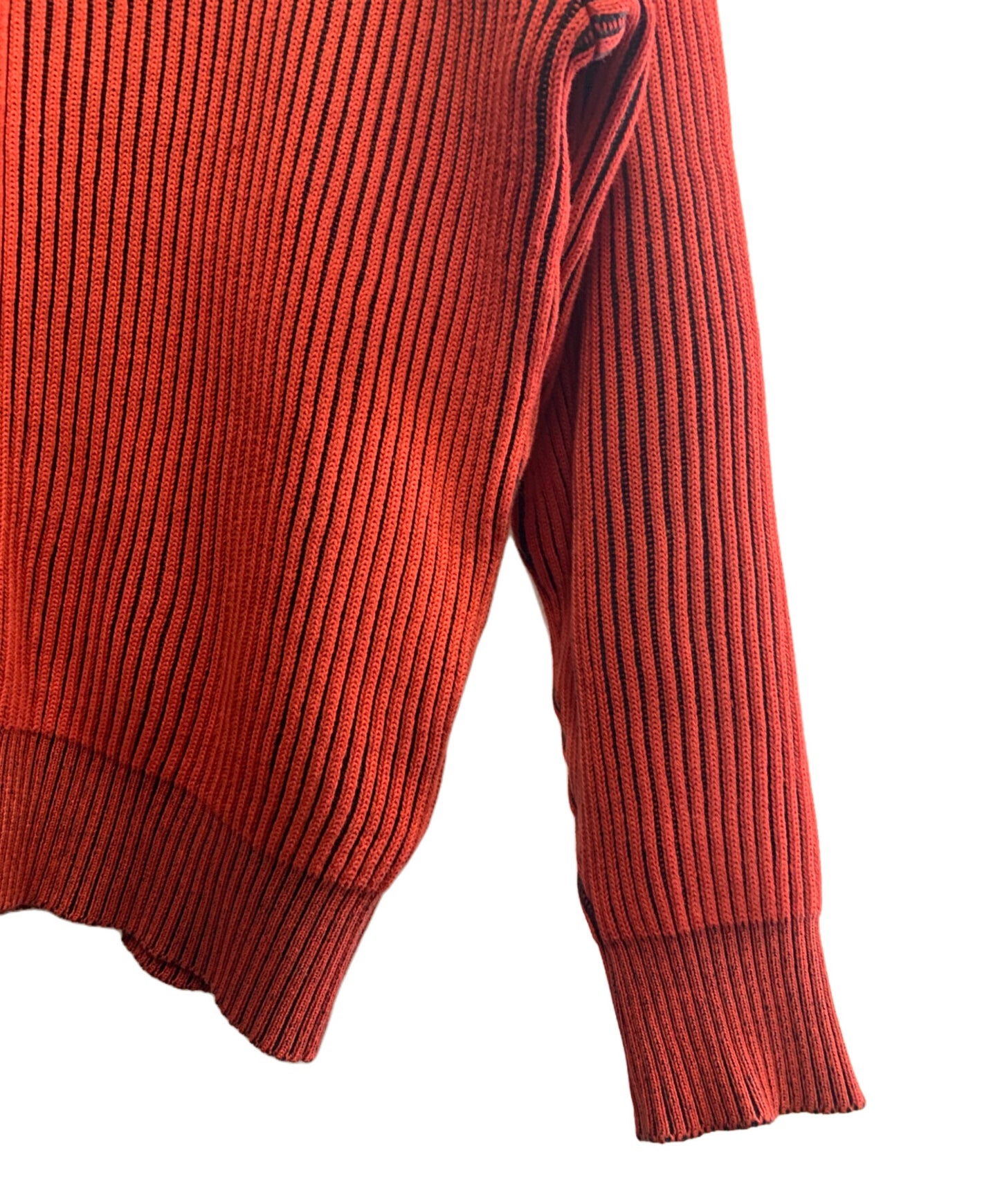 [Pre-owned] ISSEY MIYAKE ISSEY MIYAKE 80's rib-knit polo shirt, brush tag XM07303AT