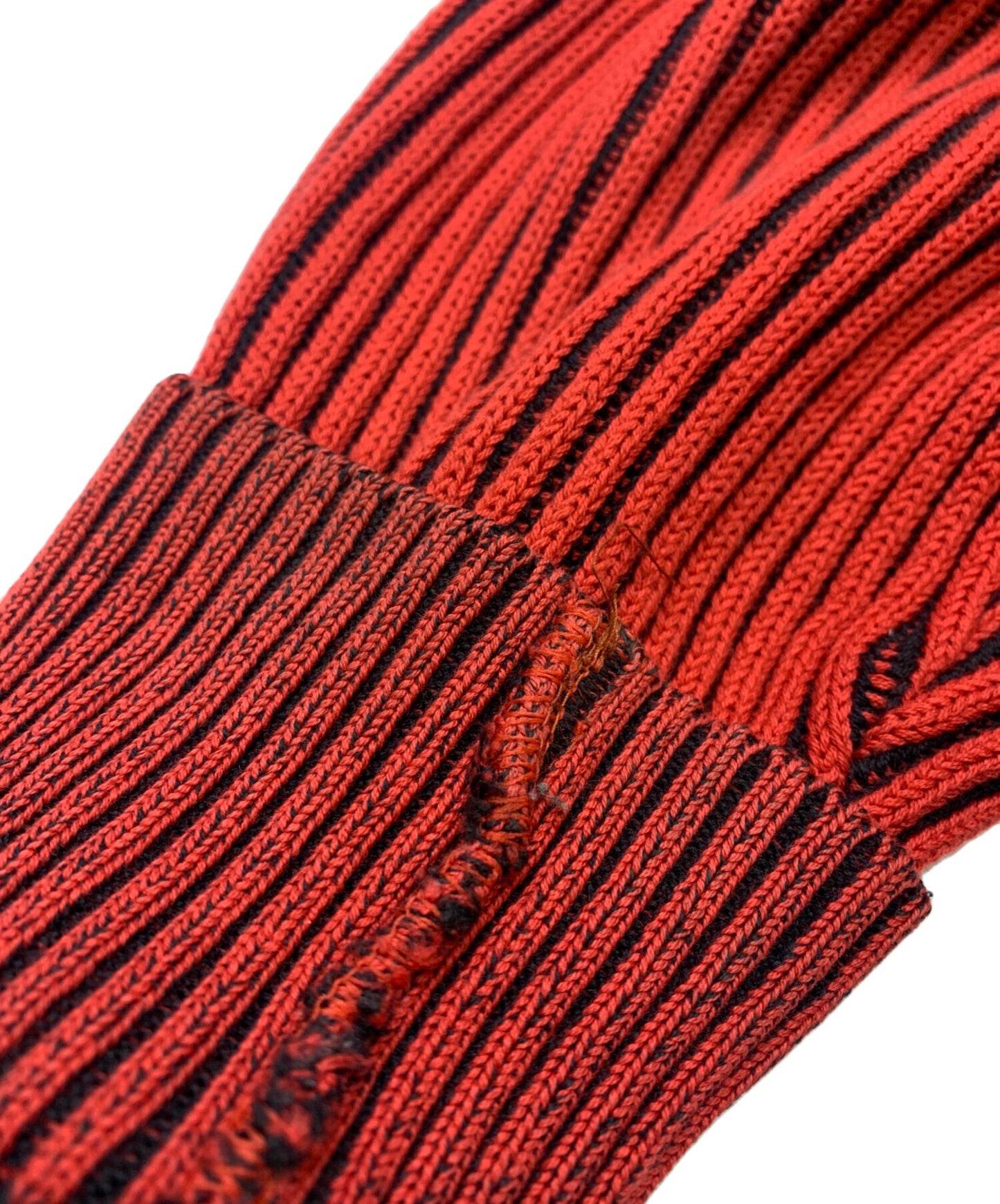 [Pre-owned] ISSEY MIYAKE ISSEY MIYAKE 80's rib-knit polo shirt, brush tag XM07303AT