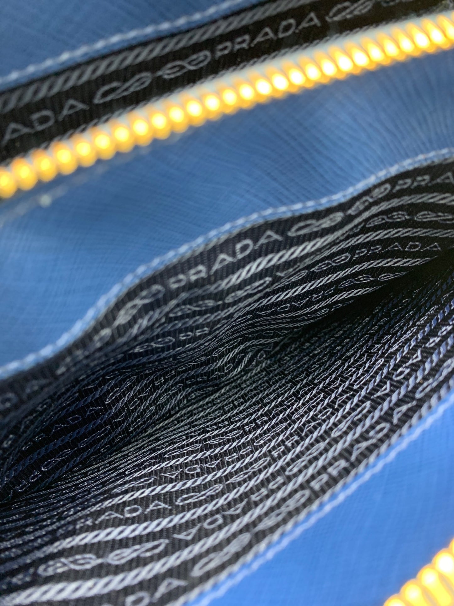 [Pre-owned] PRADA Galleria Saffiano leather medium bag 1BA863