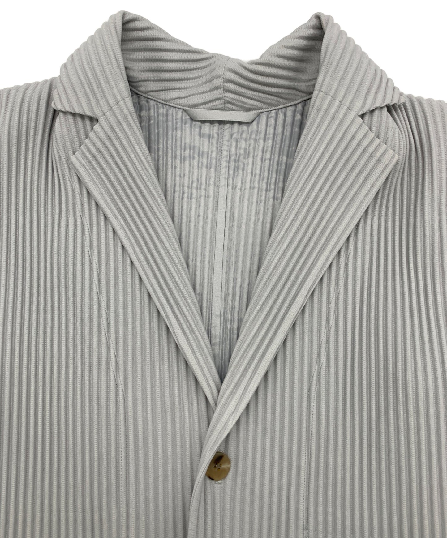 [Pre-owned] HOMME PLISSE ISSEY MIYAKE Pleated jacket Polo shirt HP55JD201