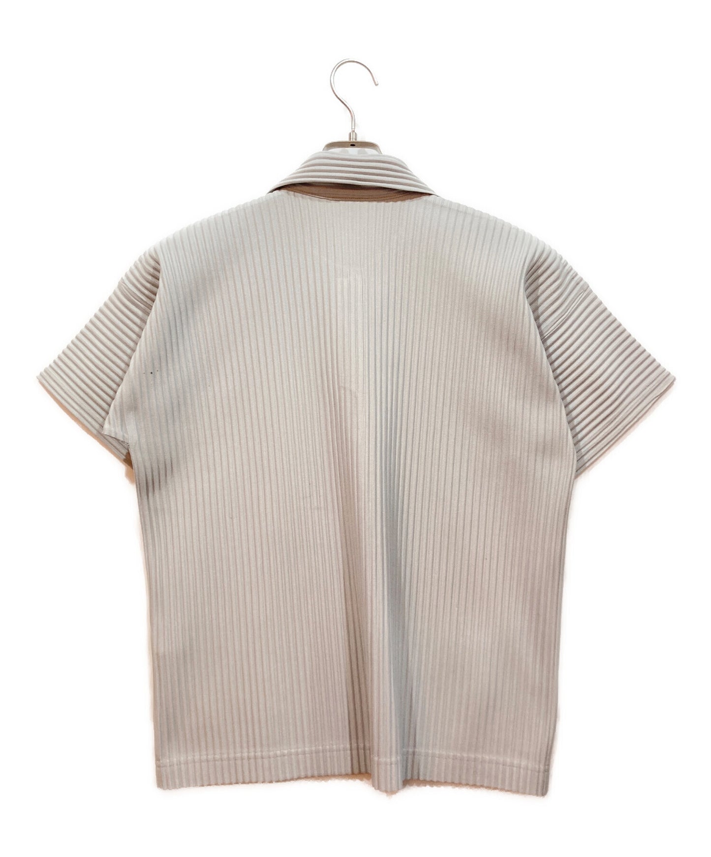 [Pre-owned] HOMME PLISSE ISSEY MIYAKE Pleated jacket Polo shirt HP55JD201