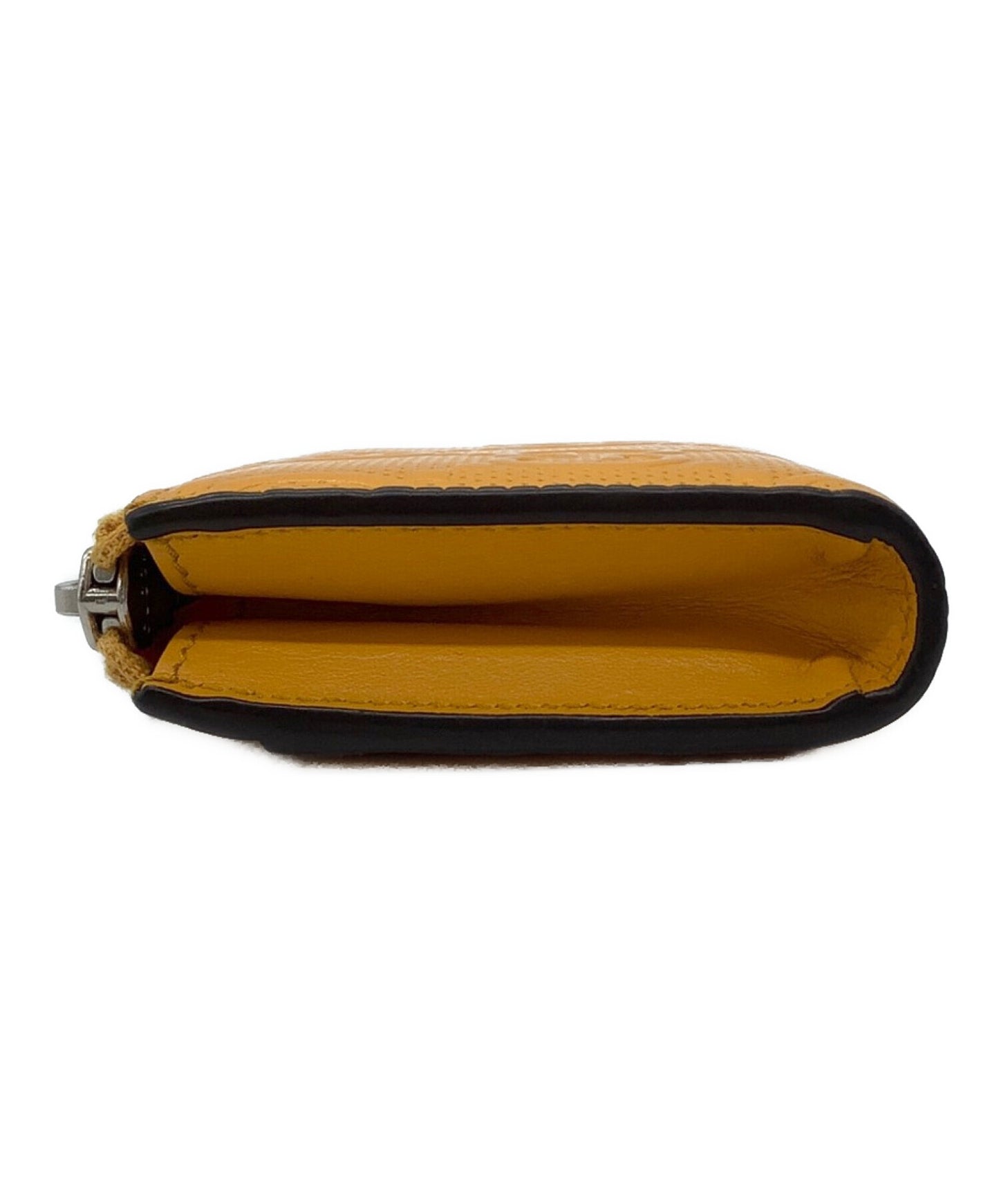 [Pre-owned] GUCCI Embossed leather Guccissima coin purse 657571