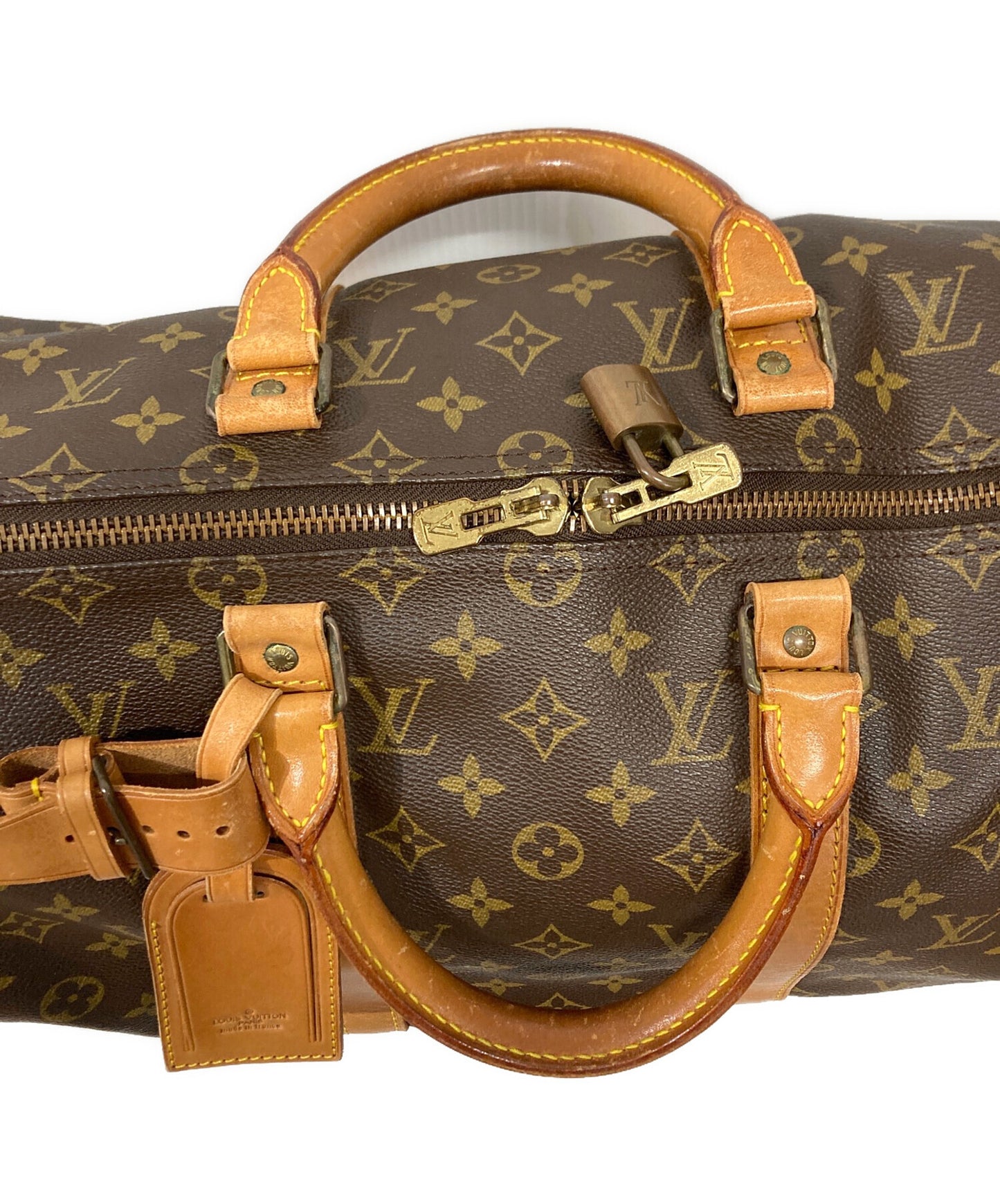[Pre-owned] LOUIS VUITTON Monogram Keypole 50/travel bag M41426