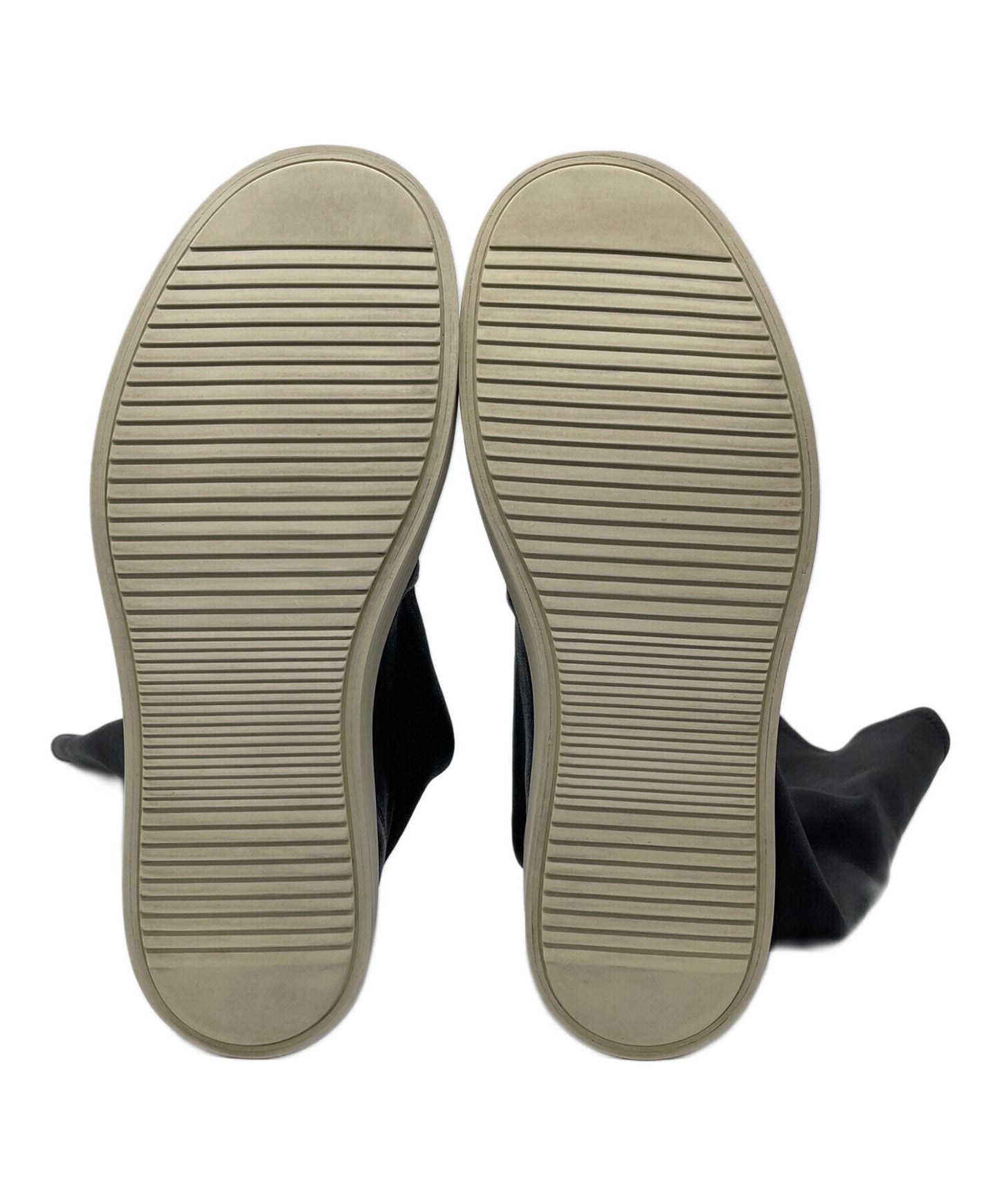 [Pre-owned] RICK OWENS Stretch boots RU17F8869LNS