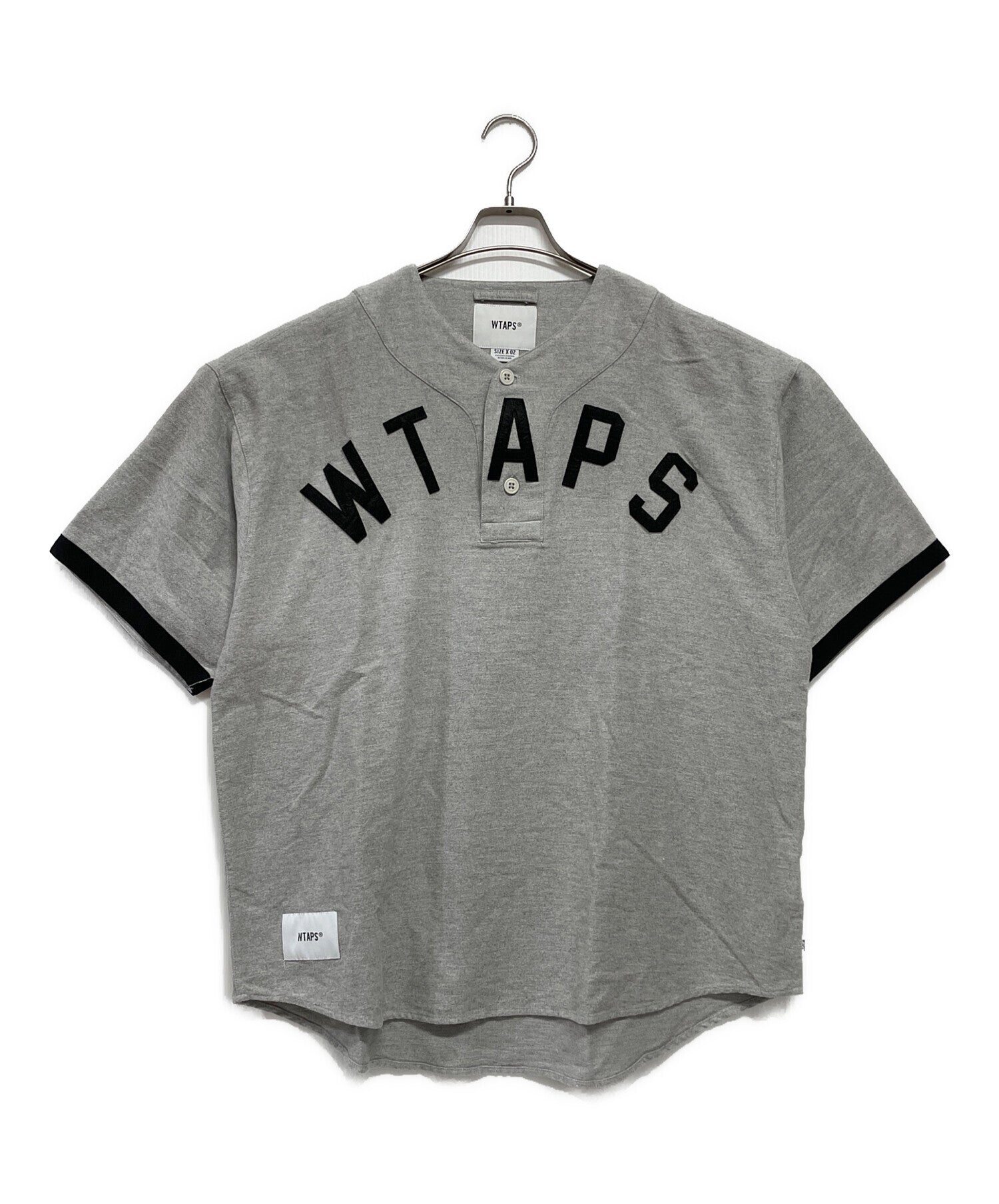 Pre-owned] WTAPS Baseball shirt LEAGUE SS COTTON. 221TQDT-SHM06