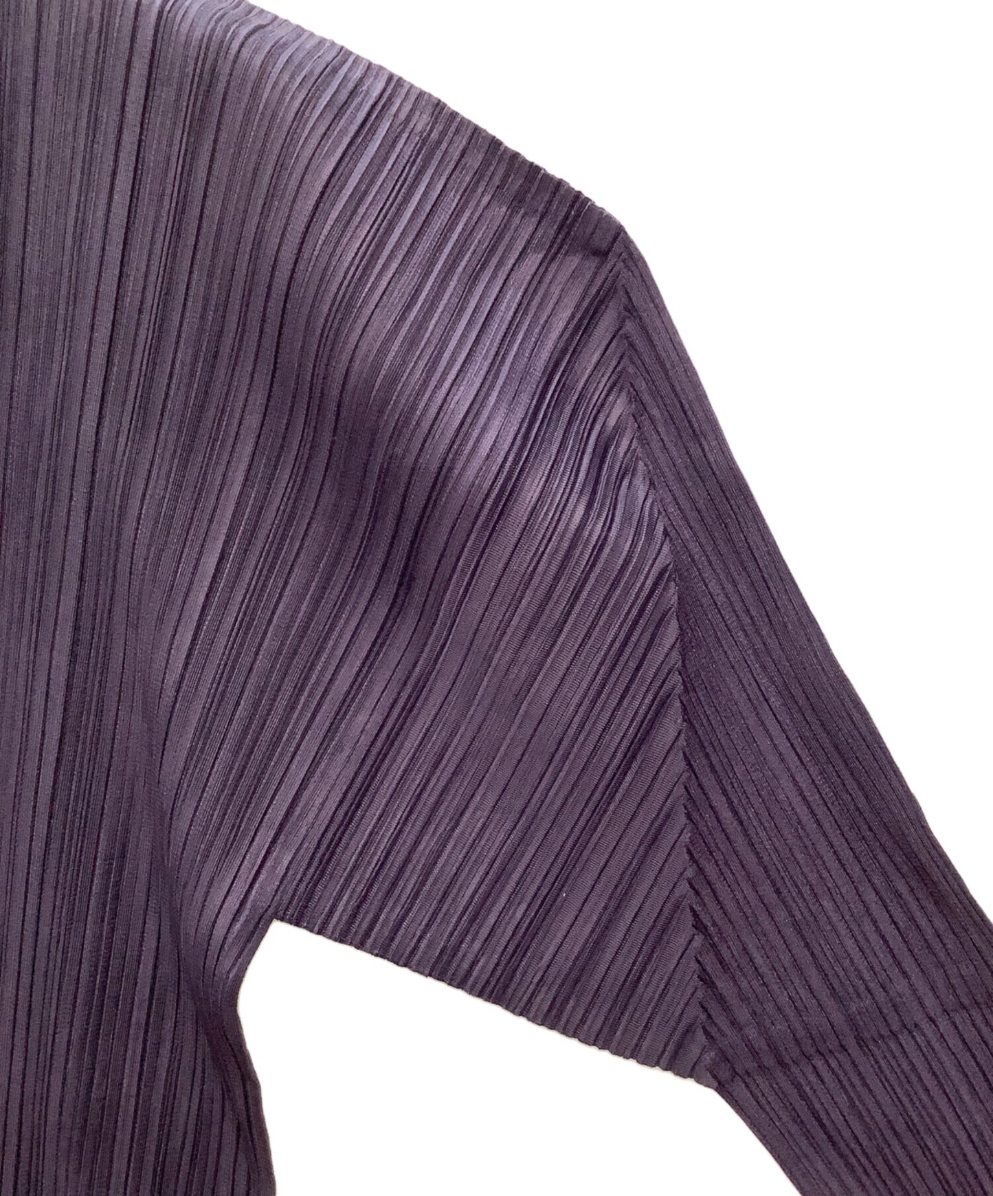 [Pre-owned] PLEATS PLEASE long zipped hoodie