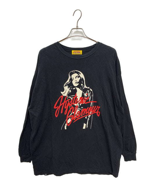 [Pre-owned] Hysteric Glamour LEATHER WOMAN Oversized T-shirt