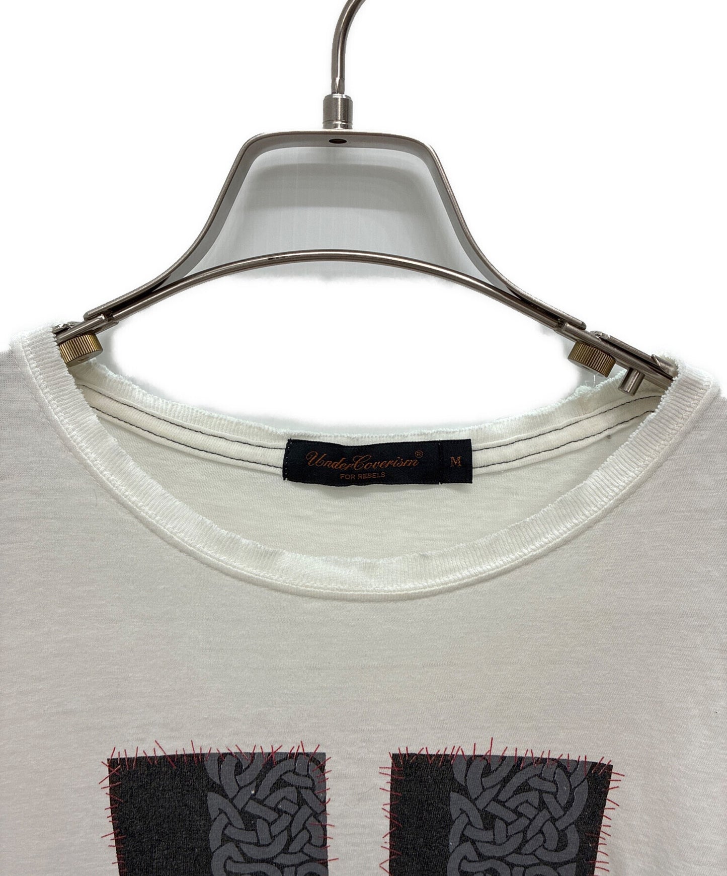 [Pre-owned] UNDERCOVERISM 03SS SCAB period printed T-shirt
