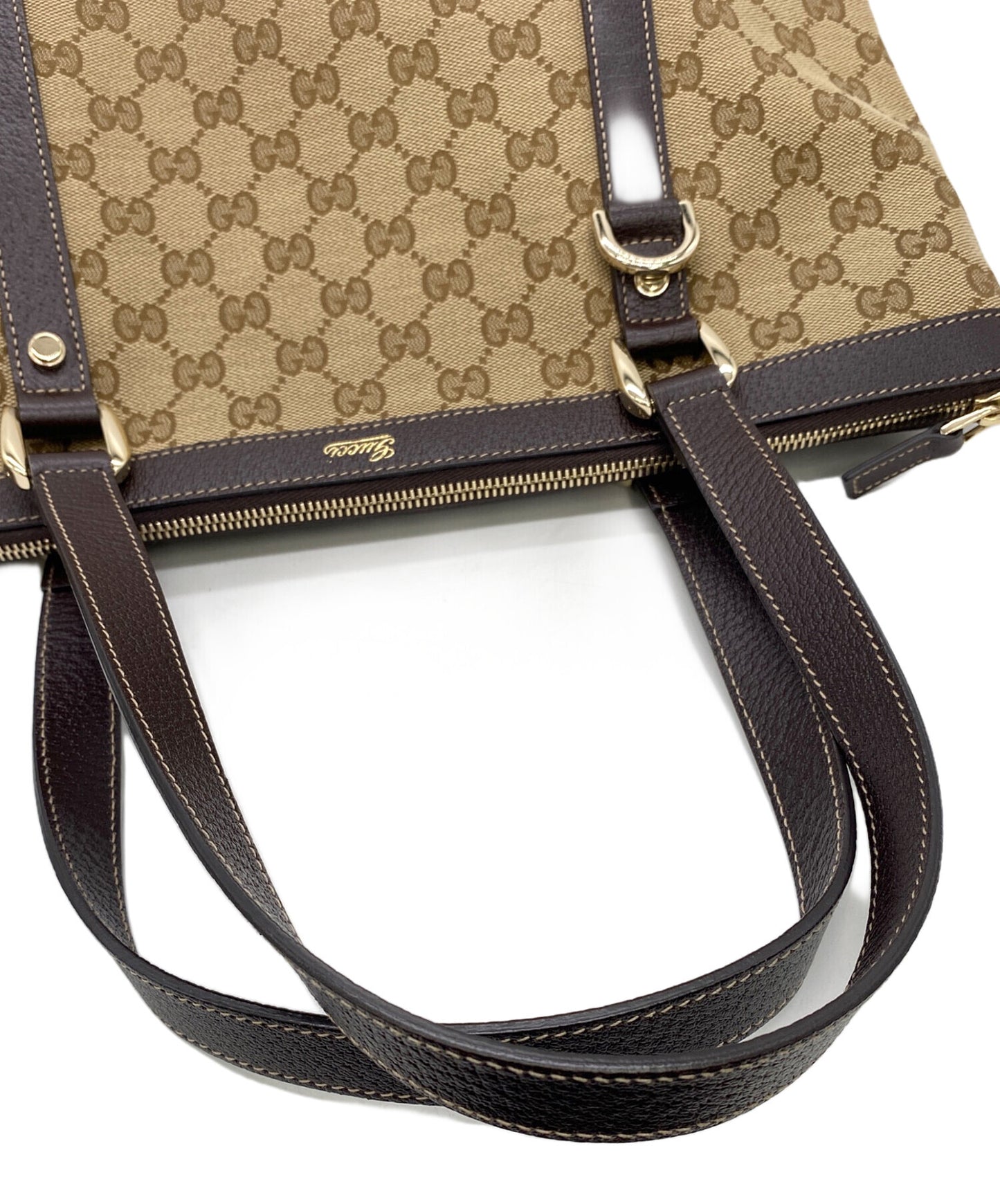 [Pre-owned] GUCCI canvas tote bag 141470