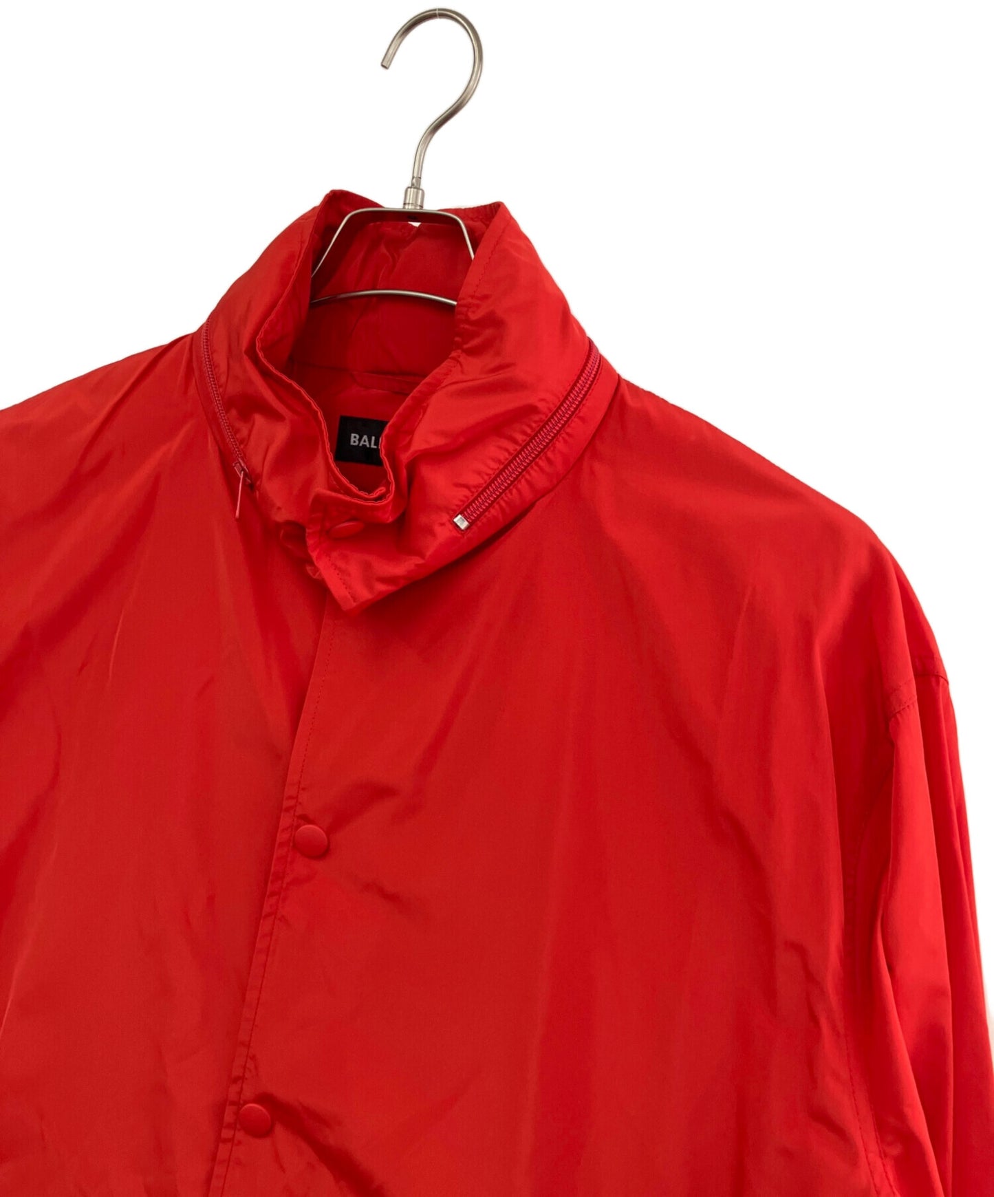 [Pre-owned] BALENCIAGA Back Logo Print Nylon Jacket 556238 TYD36