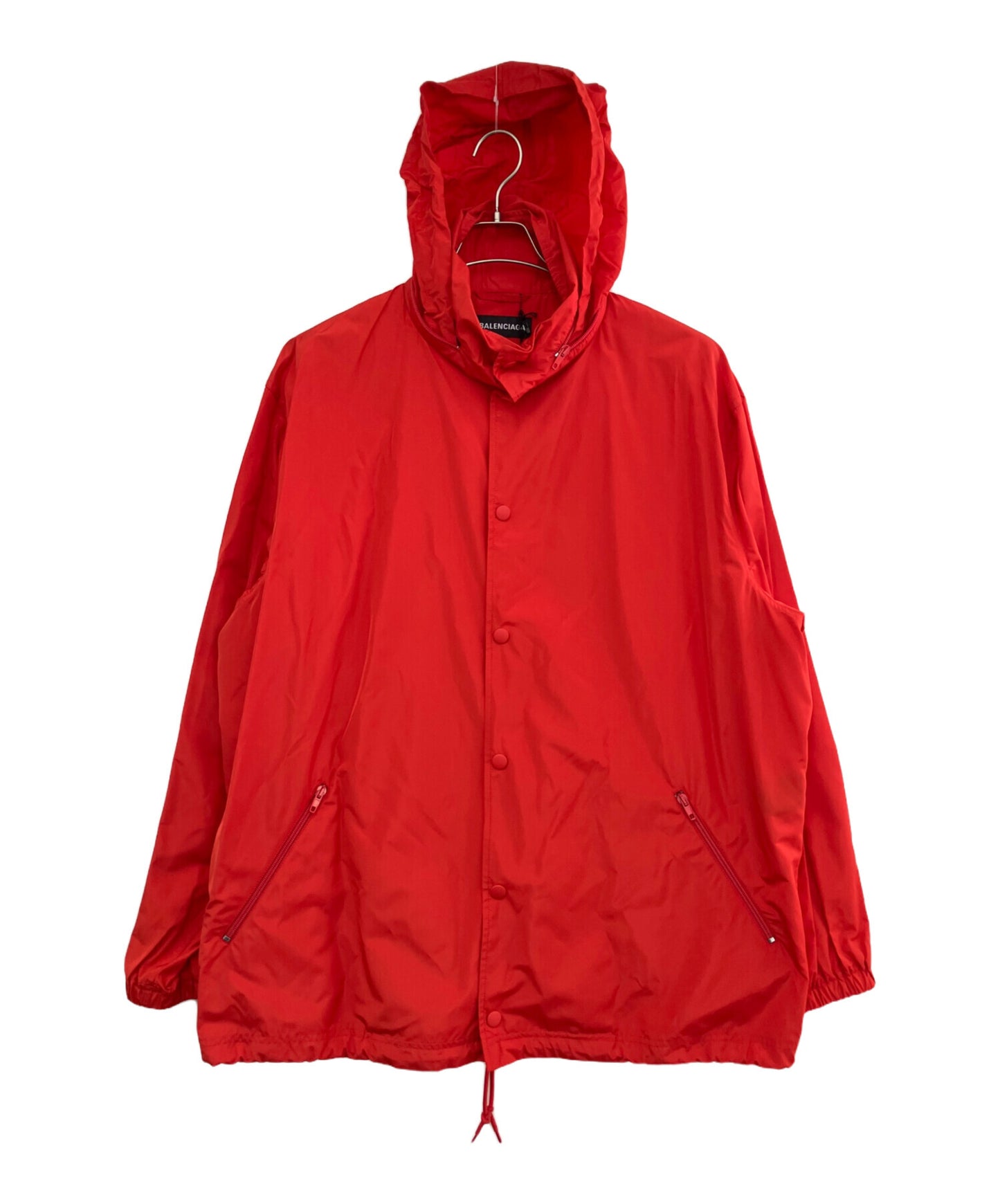 [Pre-owned] BALENCIAGA Back Logo Print Nylon Jacket 556238 TYD36