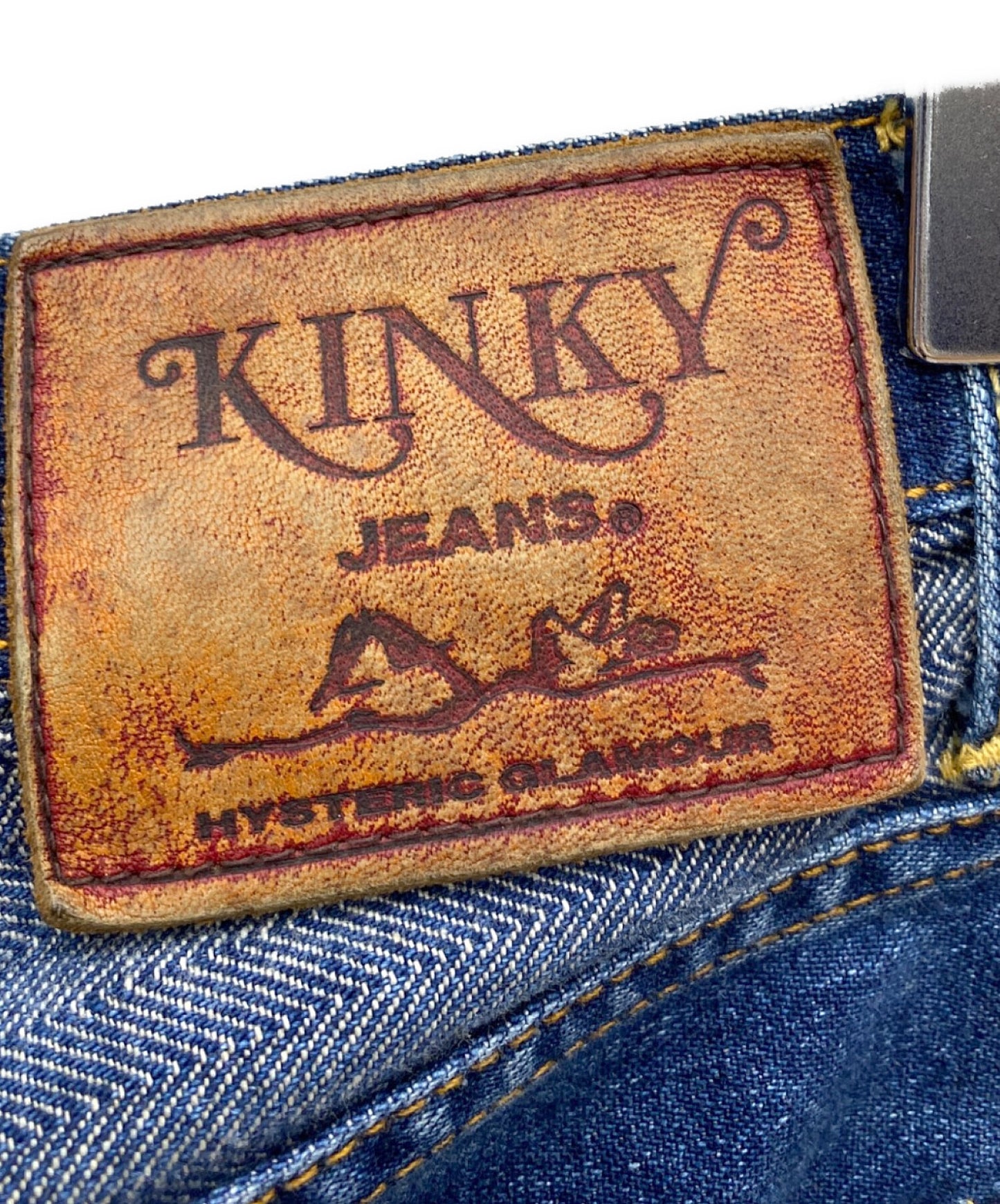 [Pre-owned] Hysteric Glamour KINKY Tsugi Hagi Flared Denim Pants 2AP-9630