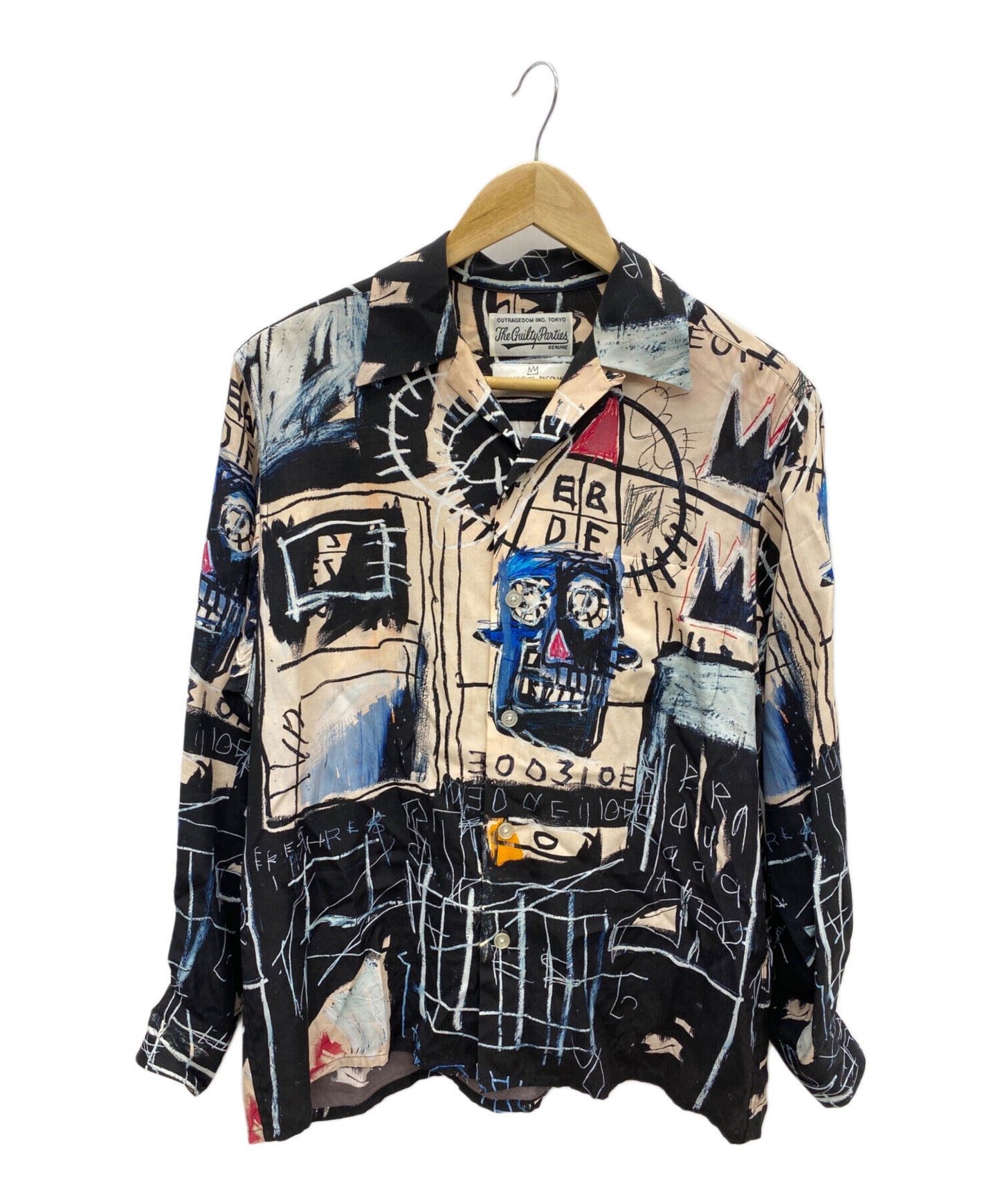 [Pre-owned] WACKO MARIA Hawaiian shirt BASQUIAT-WM-HI09