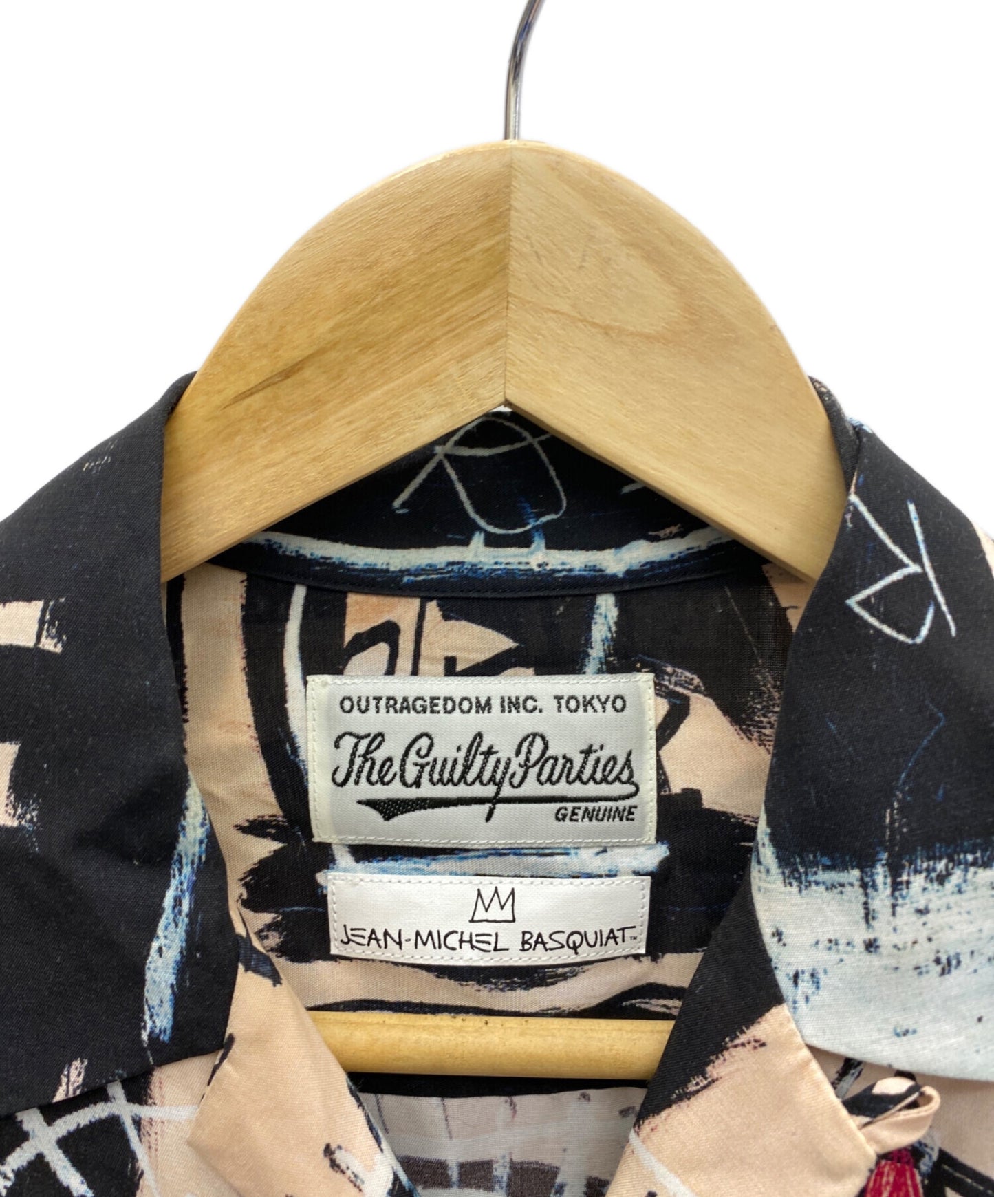 [Pre-owned] WACKO MARIA Hawaiian shirt BASQUIAT-WM-HI09