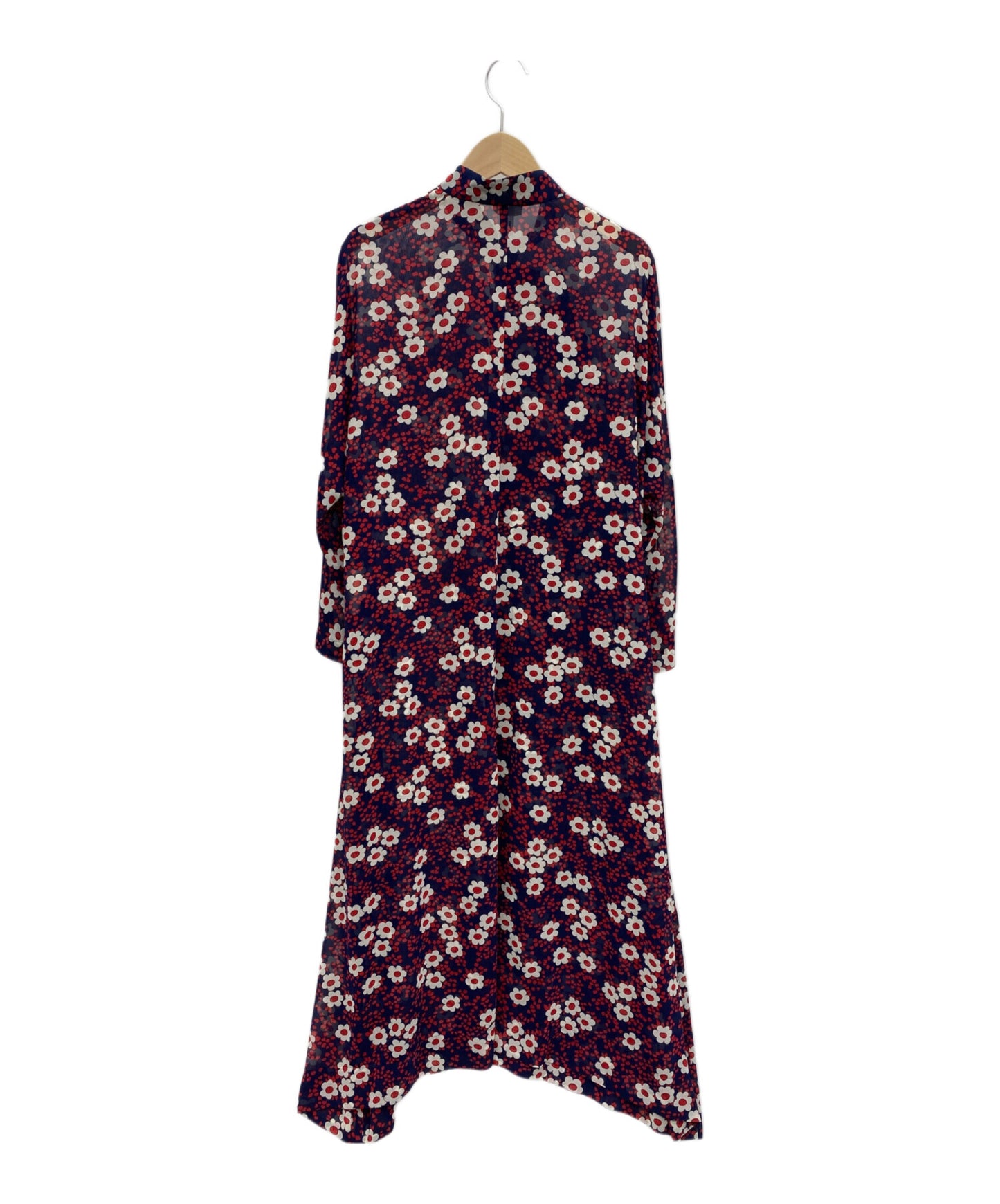 [Pre-owned] COMME des GARCONS COMME des GARCONS Floral Band Collar Shirt Dress RI-O009