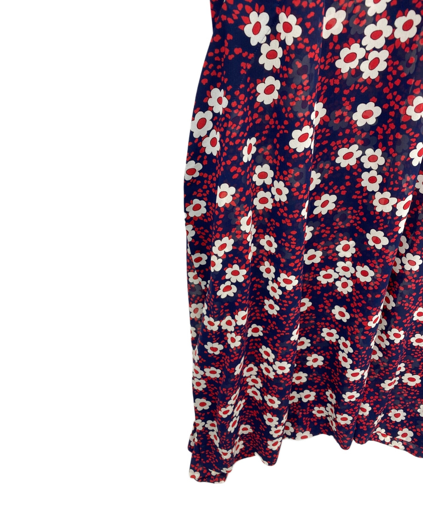 [Pre-owned] COMME des GARCONS COMME des GARCONS Floral Band Collar Shirt Dress RI-O009